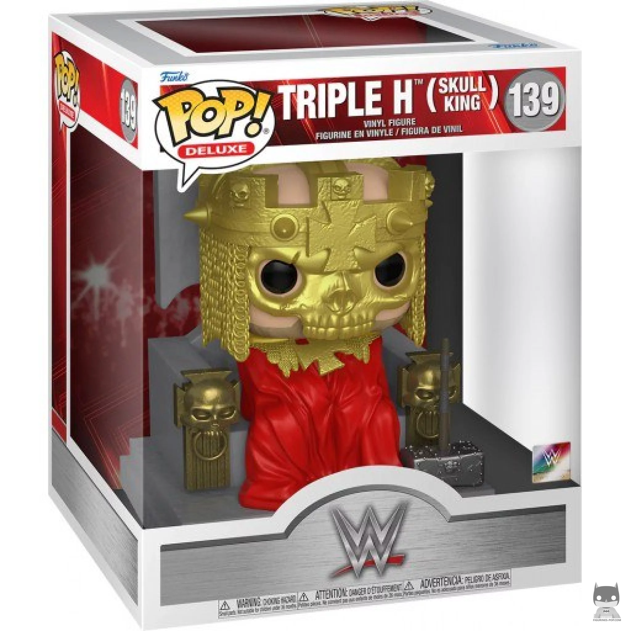 Figura Funko Pop! Triple H (Skull King) en su caja