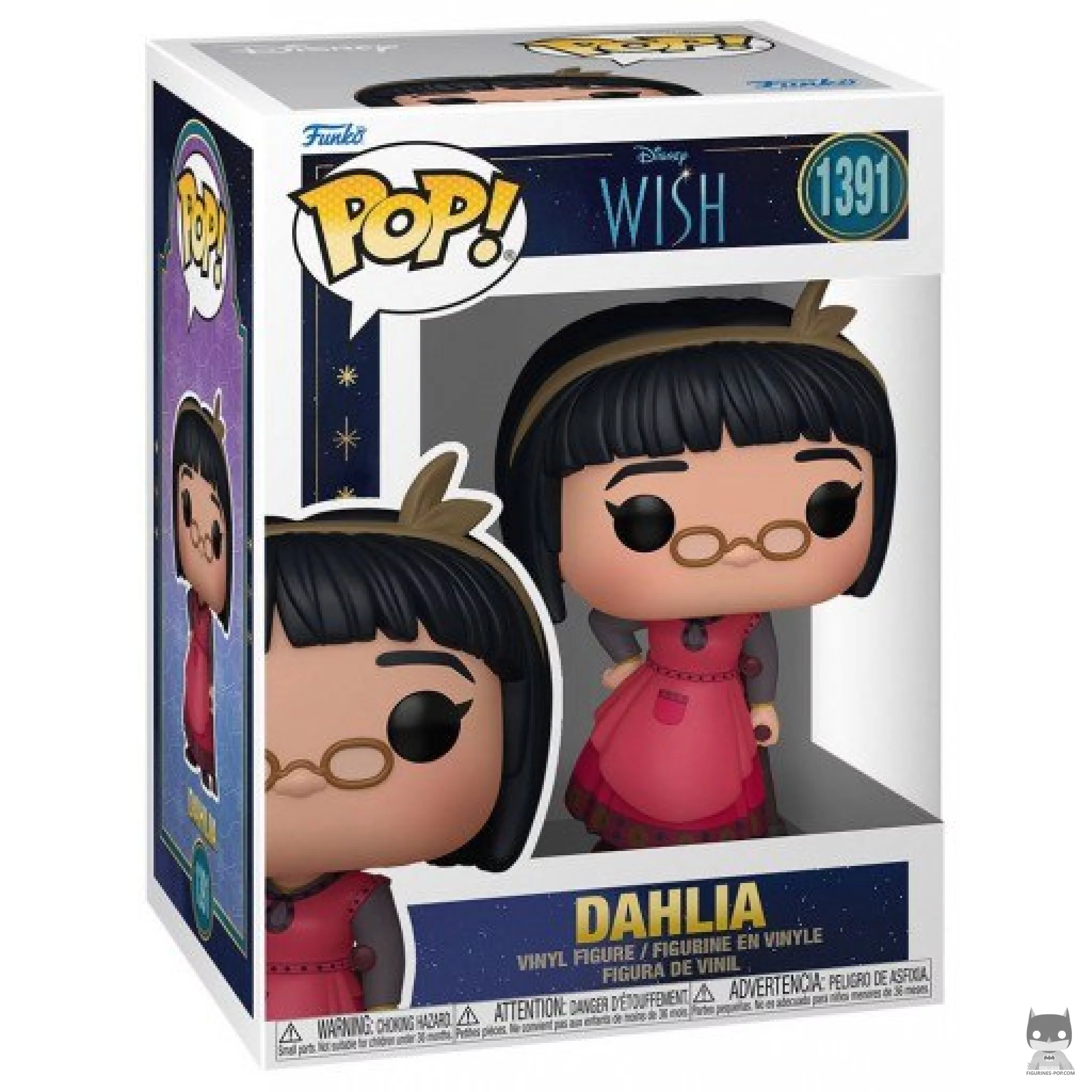 Figura Funko Pop! Dahlia en su caja