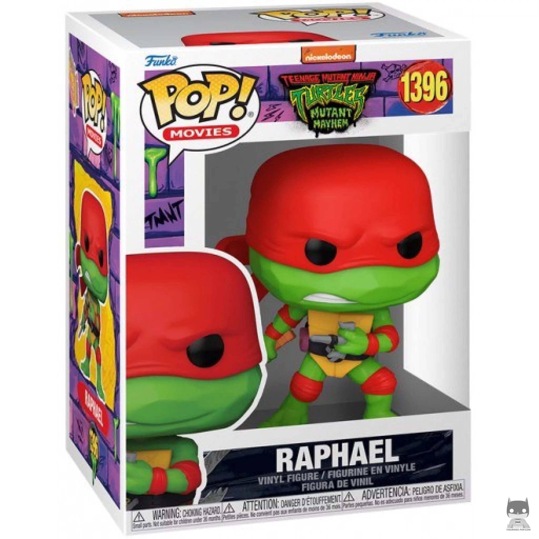 Figura Funko Pop! Rafael en su caja
