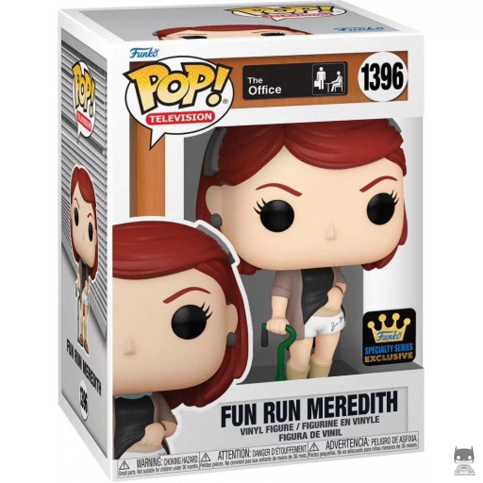 Figura Funko Pop! Meredith en la carrera solidaria en su caja