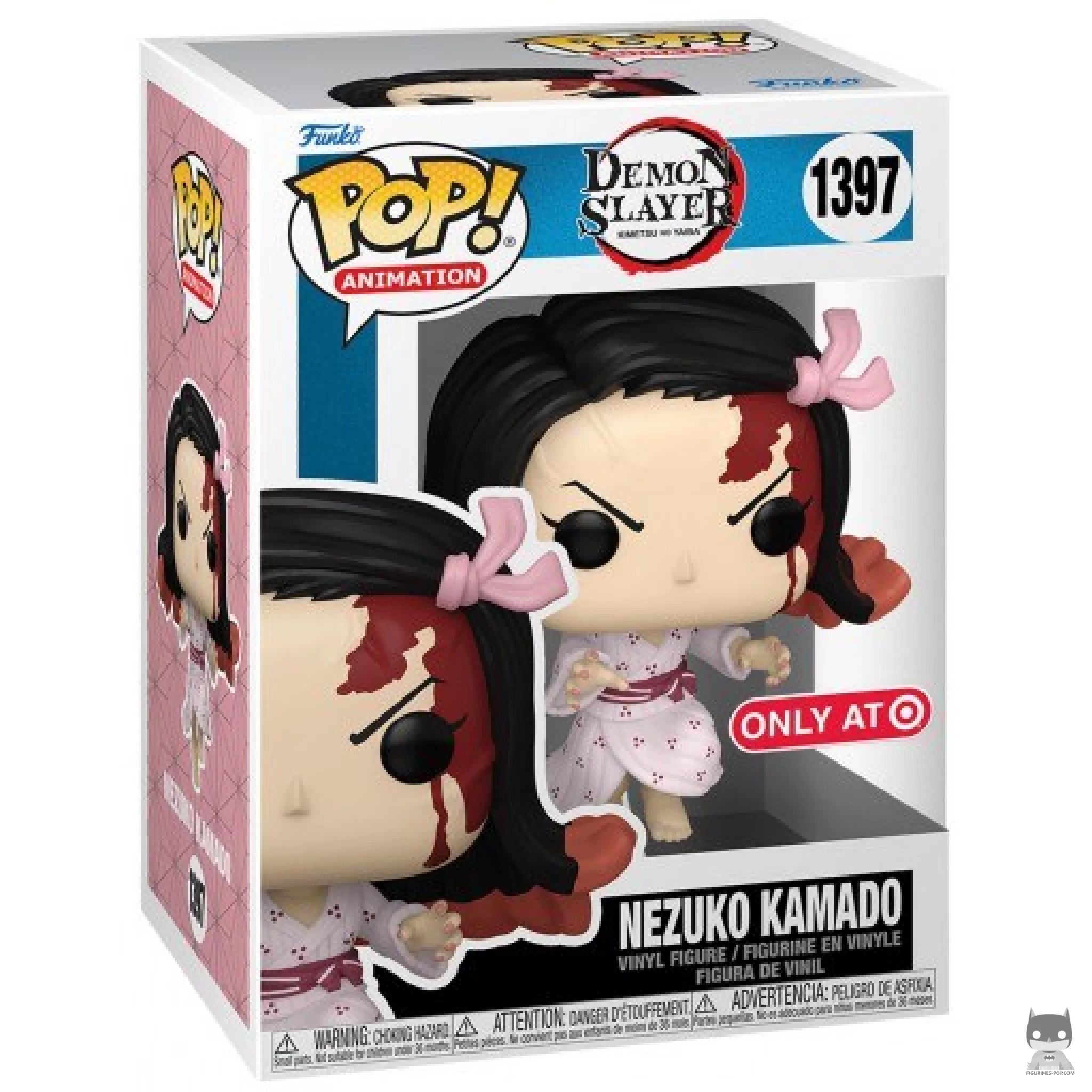 Figura Funko Pop! Nezuko Kamado (Saltando) en su caja