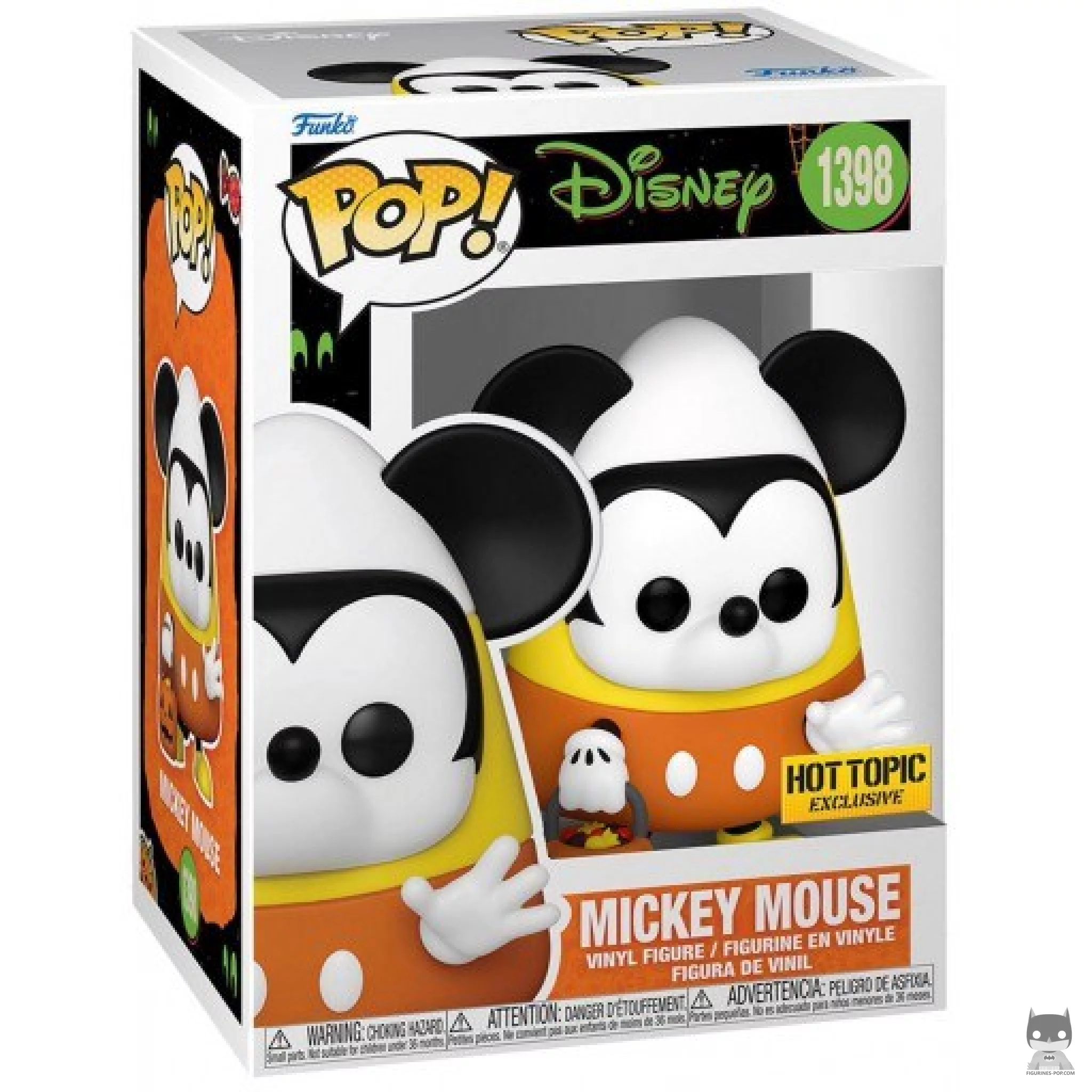 Figura Funko Pop! Mickey Mouse (Truco o trato) en su caja