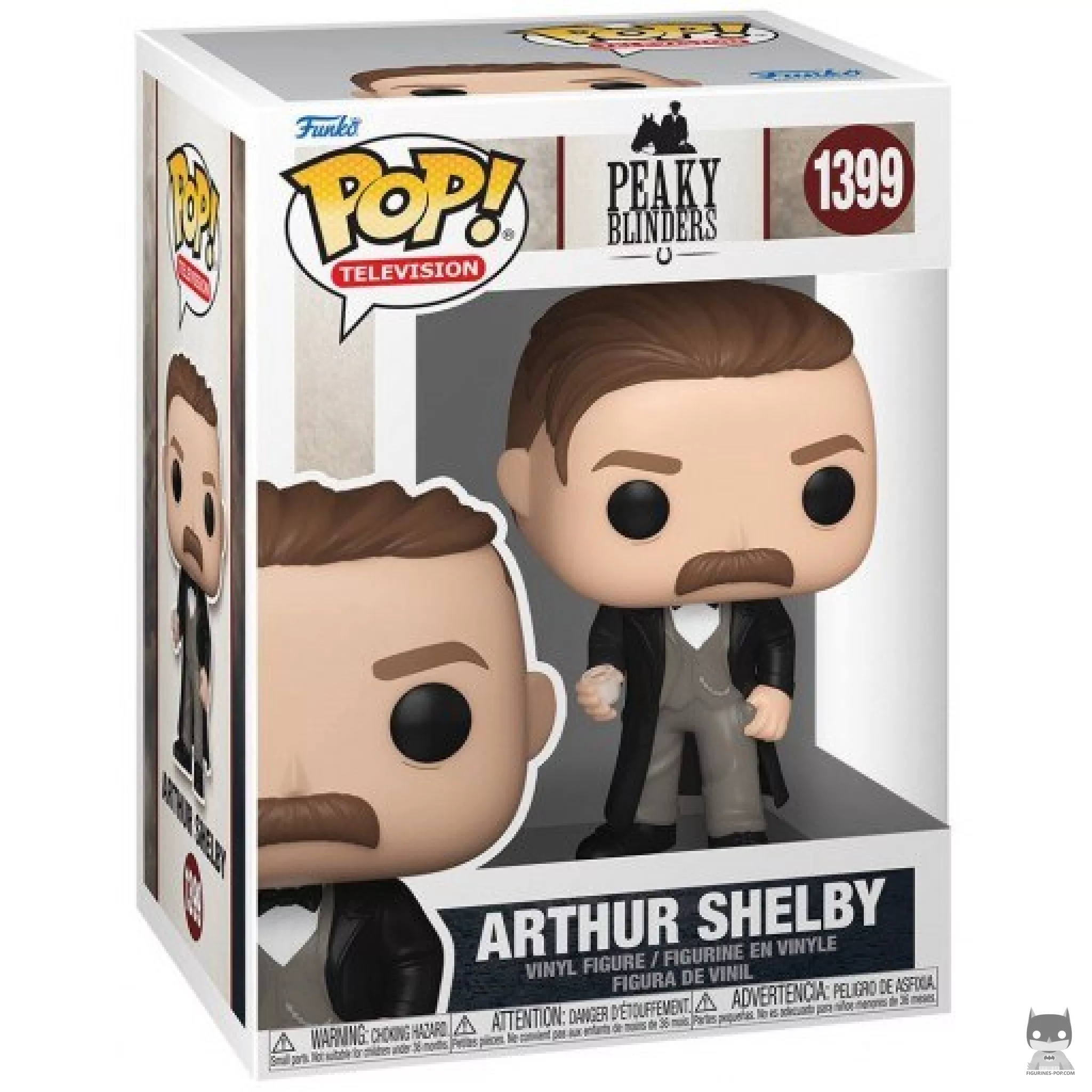 Figura Funko Pop! Arthur Shelby en su caja