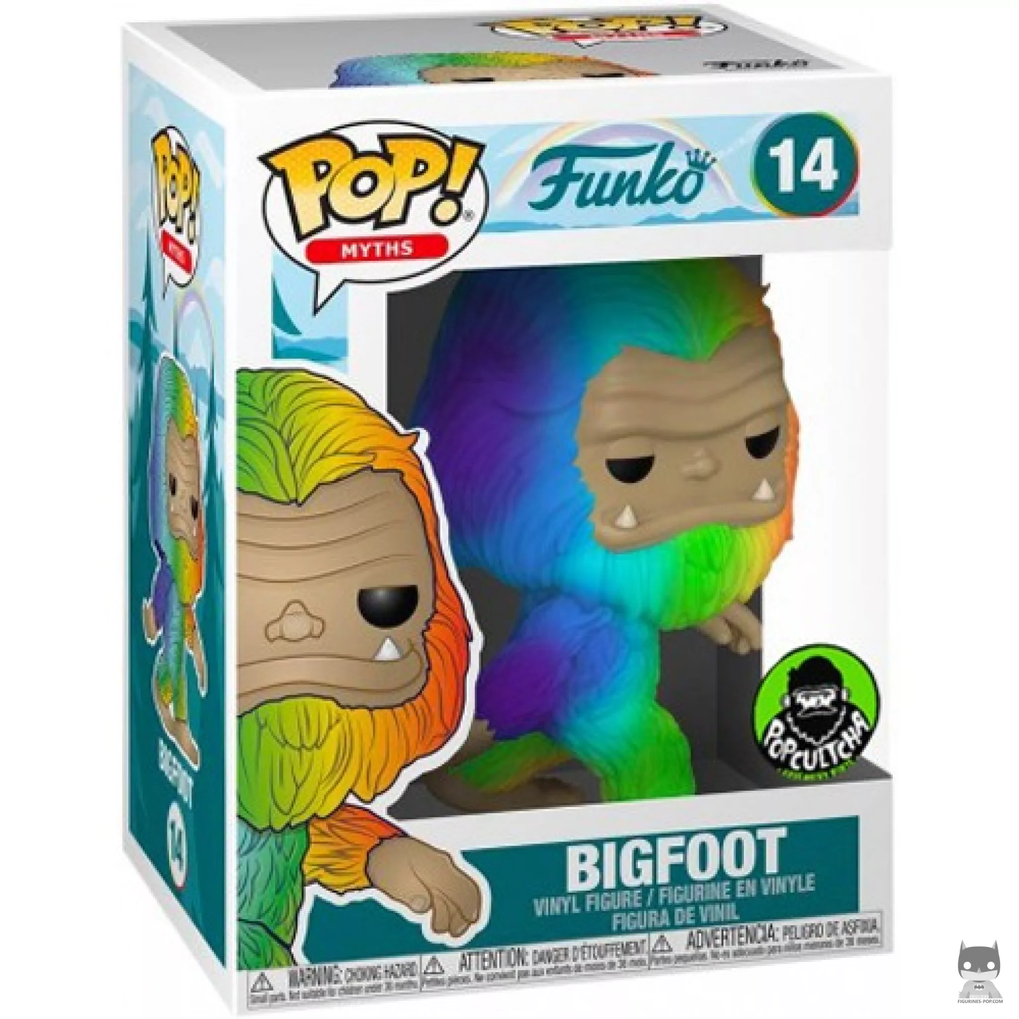 Figura Funko Pop! Bigfoot en su caja