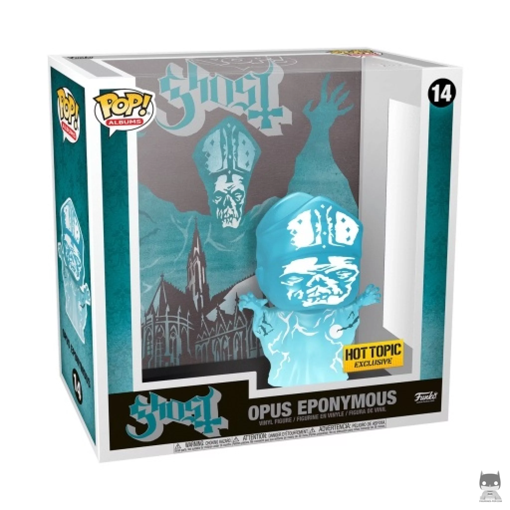 Figura Funko Pop! Ghost: Opus Eponymous en su caja