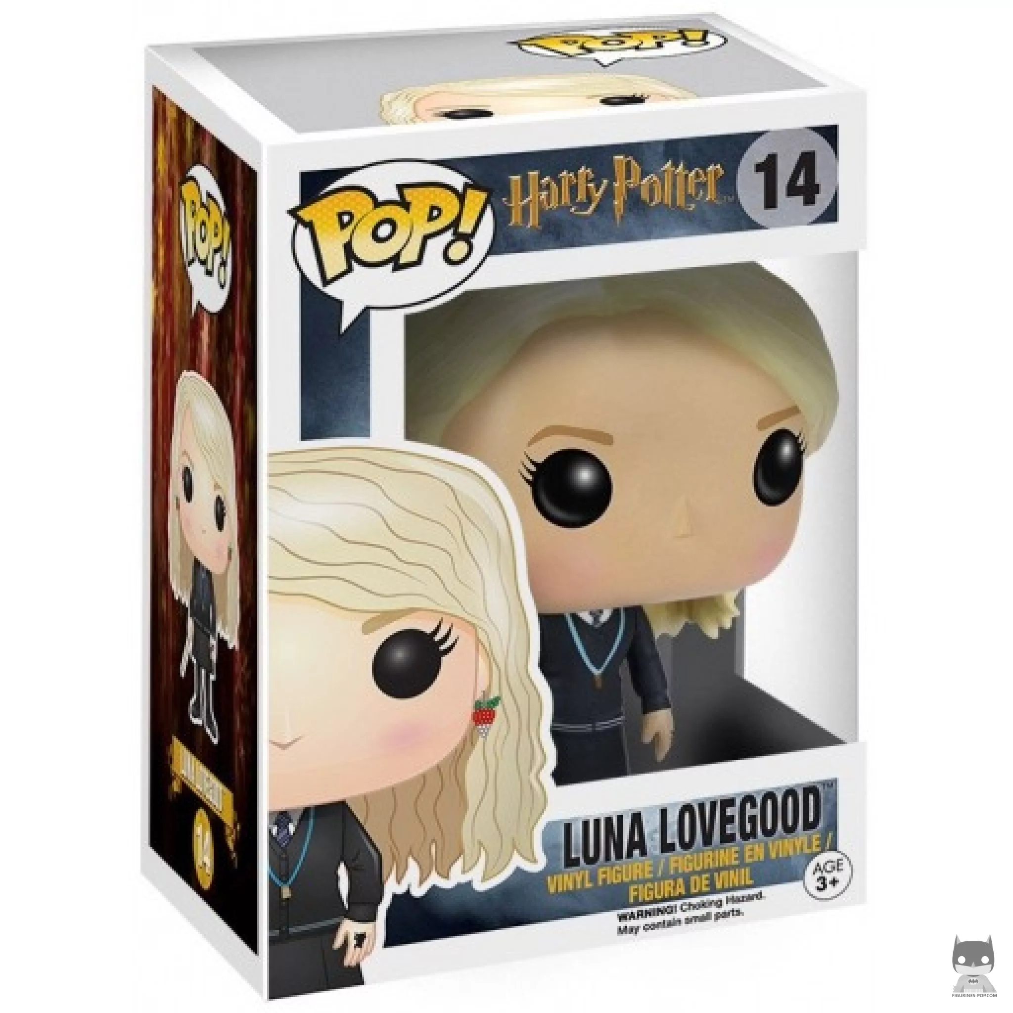 Figura Funko Pop! Luna Lovegood en su caja