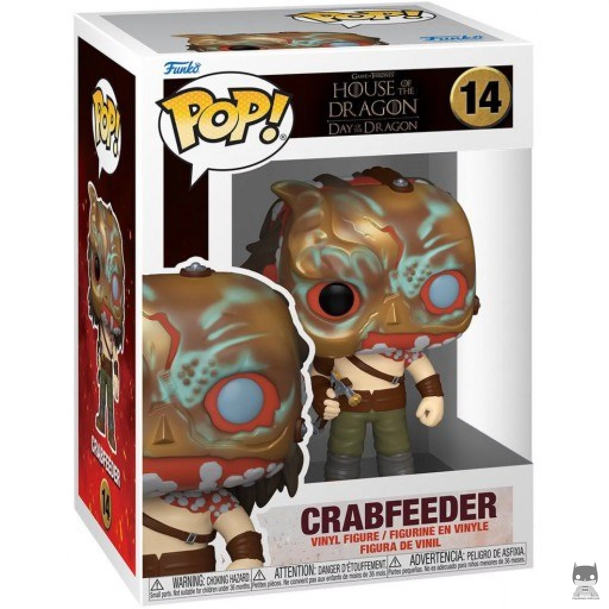 Figura Funko Pop! Craghas Alimentacangrejos en su caja
