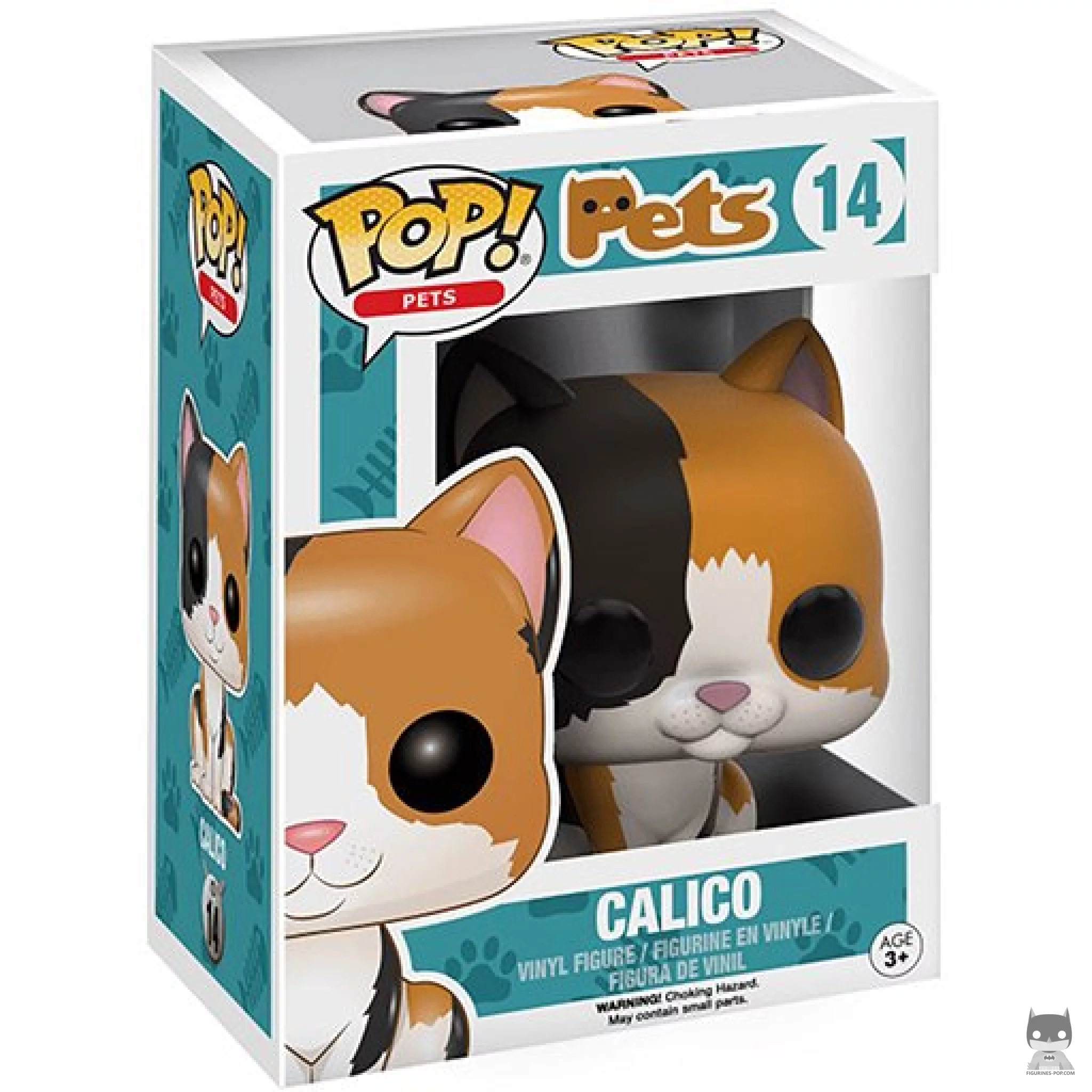 Figura Funko Pop! Gato calicó en su caja