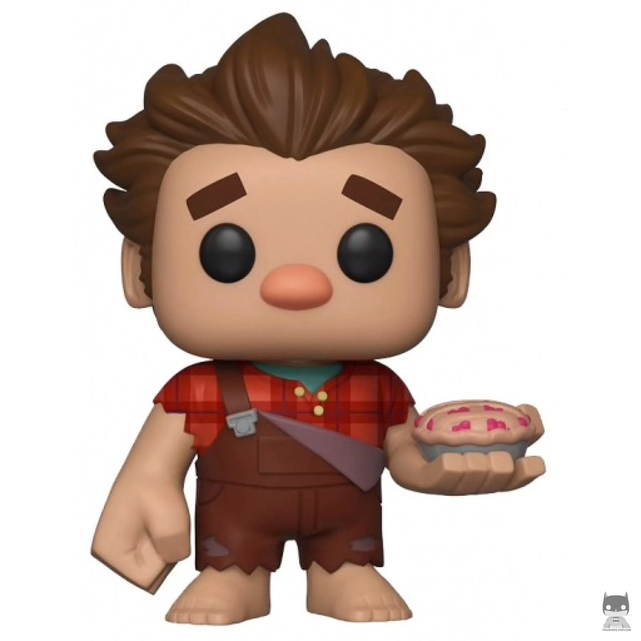 Figura Funko Pop! Ralph con tarta de cerezas (Ralph rompe Internet)