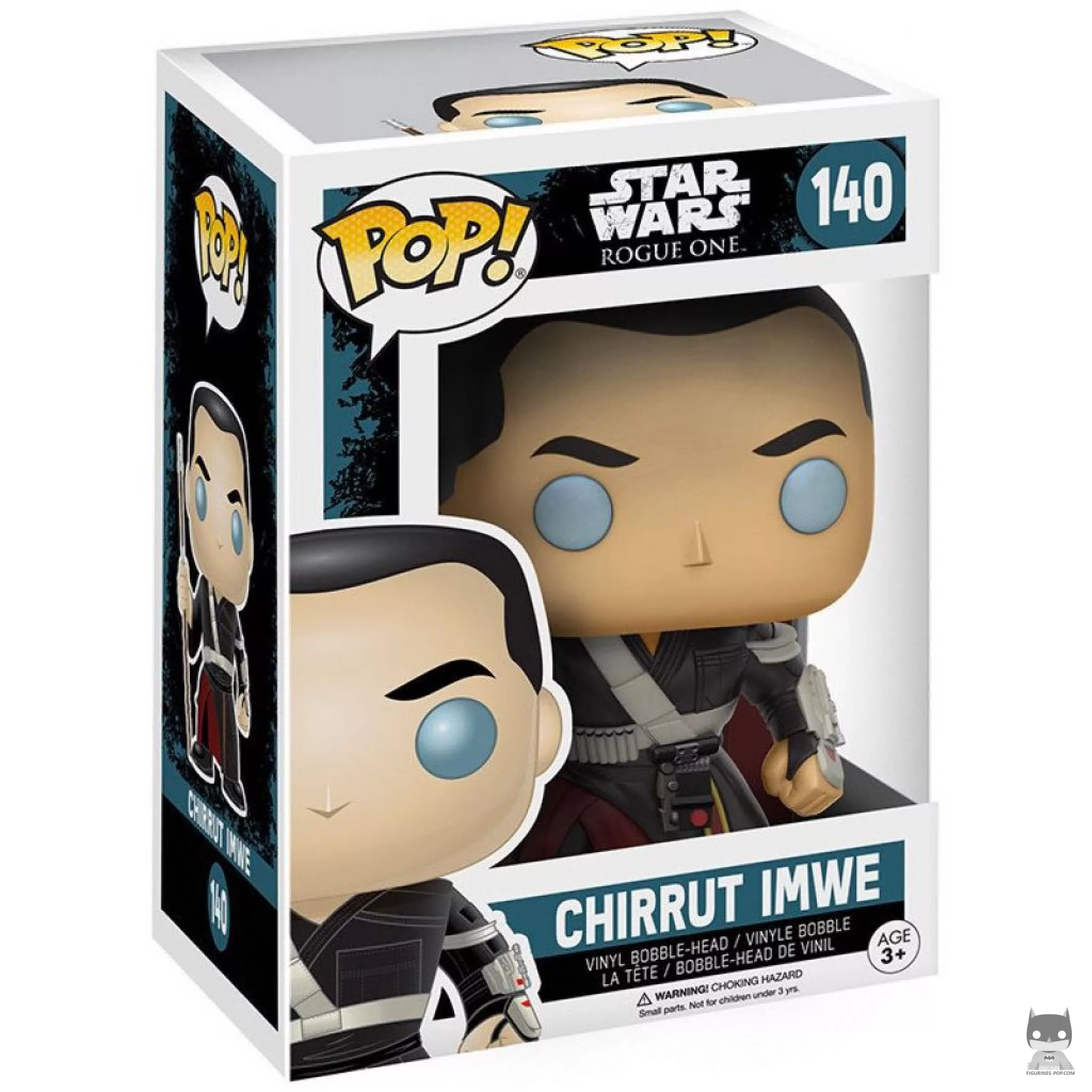 Figura Funko Pop! Chirrut Imwe en su caja