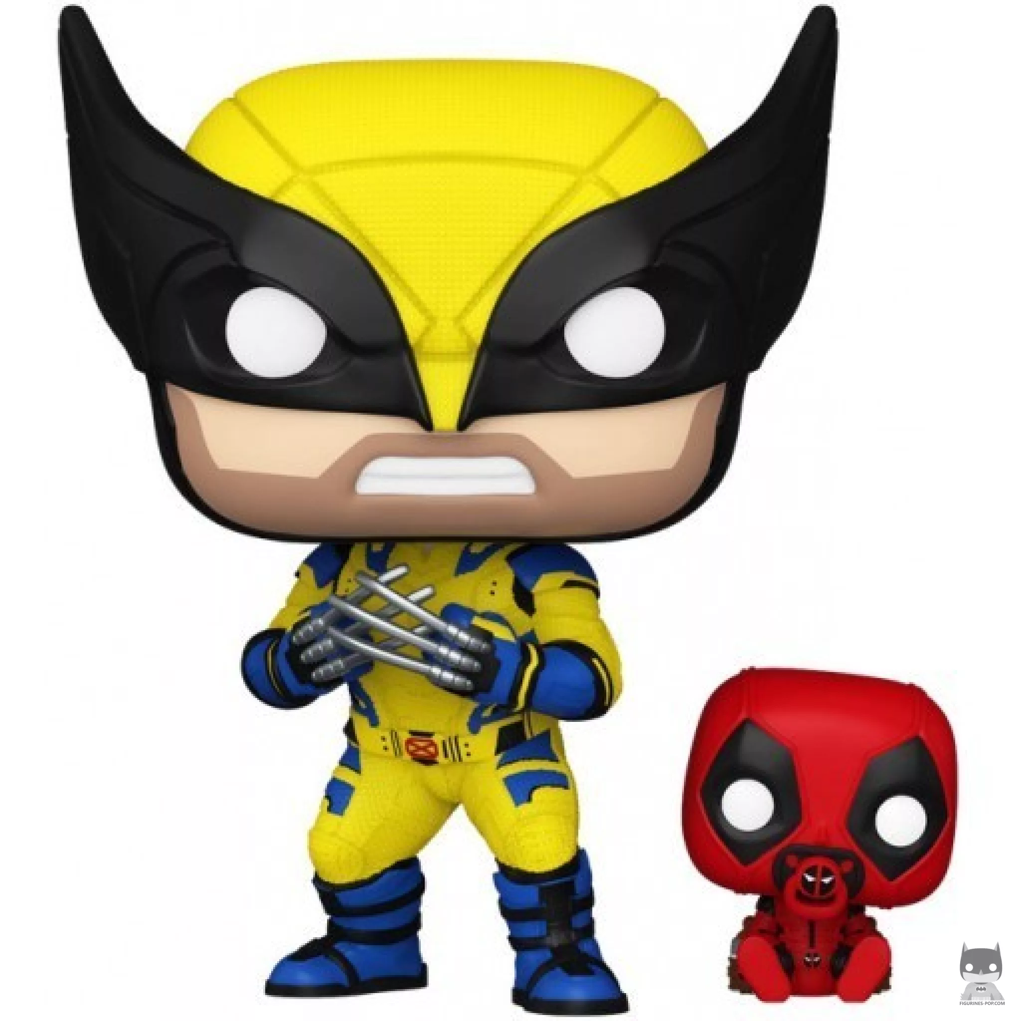 Figura Funko Pop! Lobezno con Babypool (Deadpool y Lobezno)