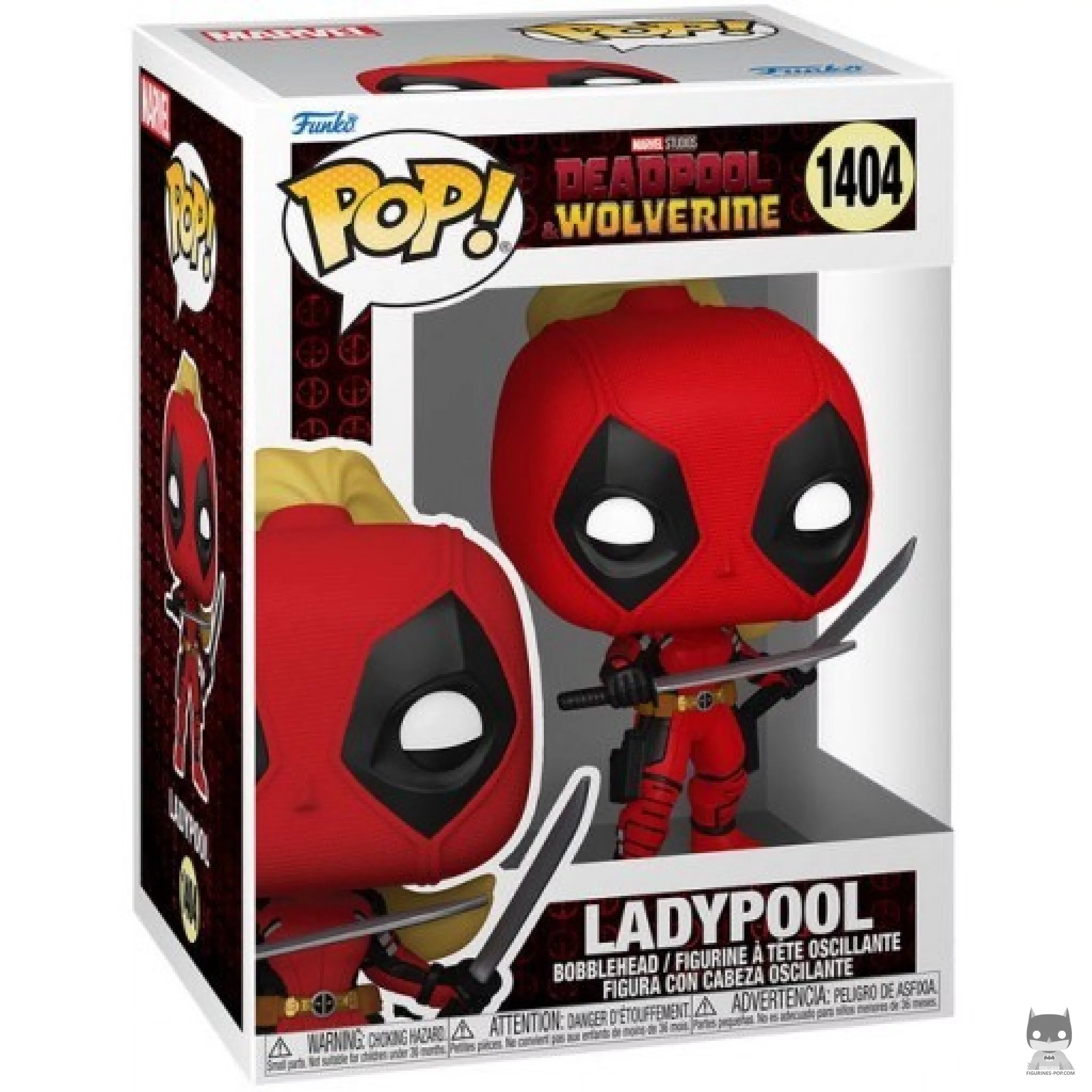 Figura Funko Pop! Ladypool en su caja