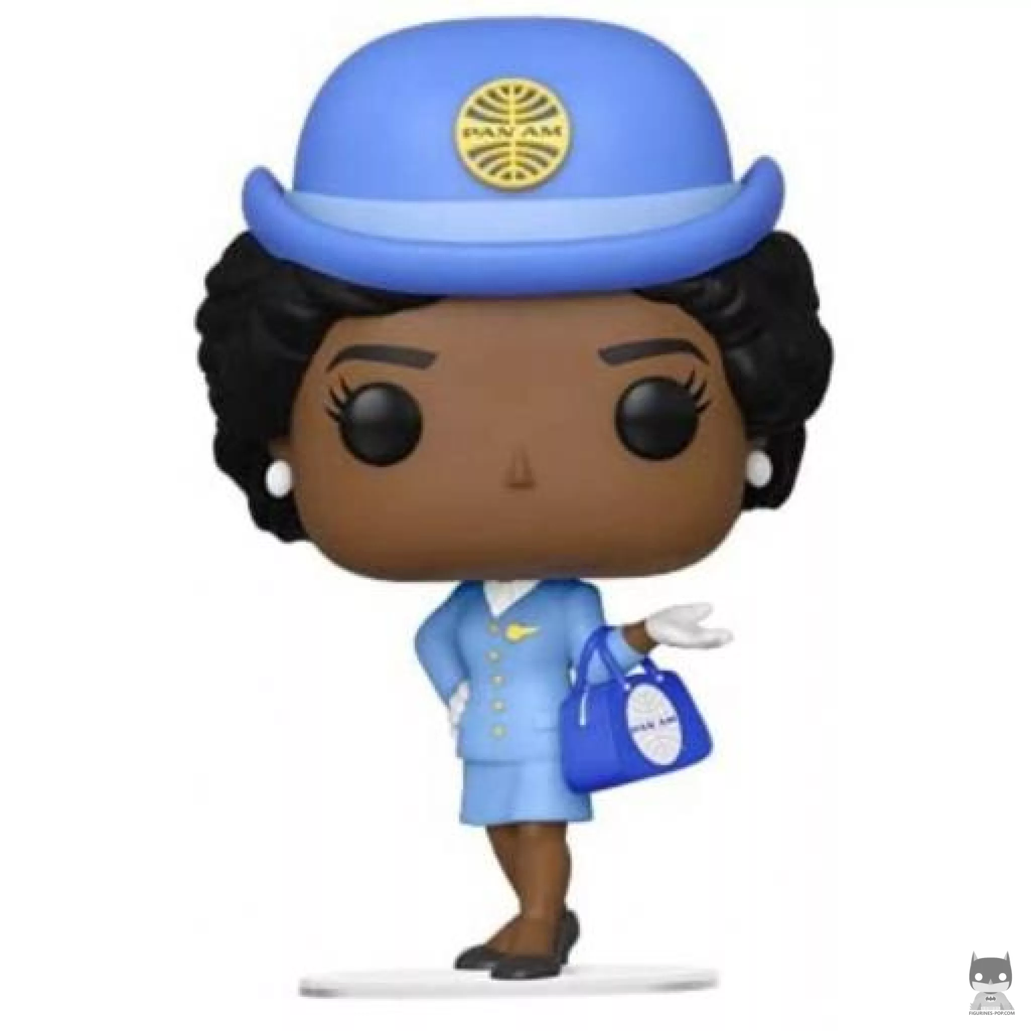 Figura Funko Pop! Azafata de Pan Am con bolso azul (Ad Icons)