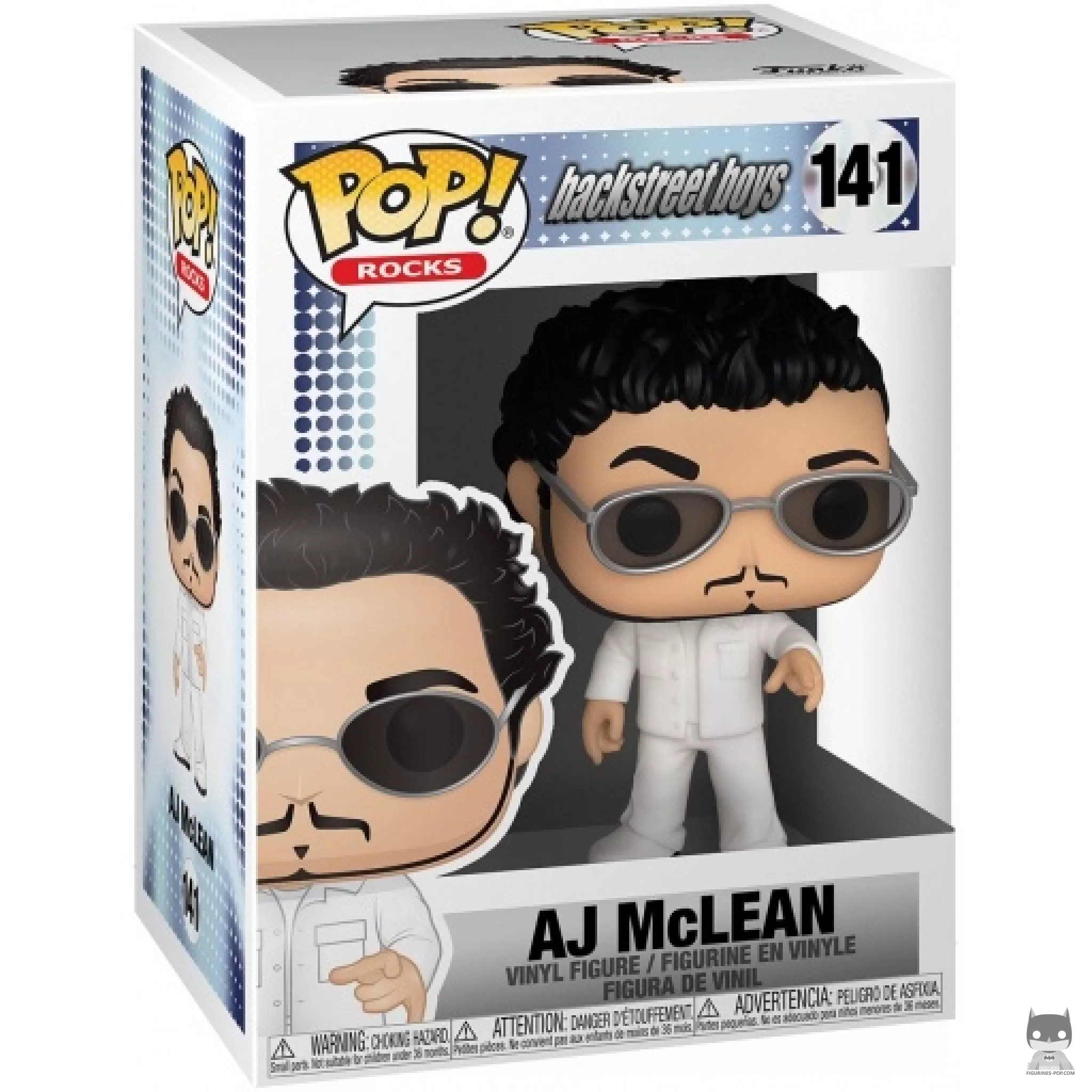 Figura Funko Pop! AJ McLean en su caja