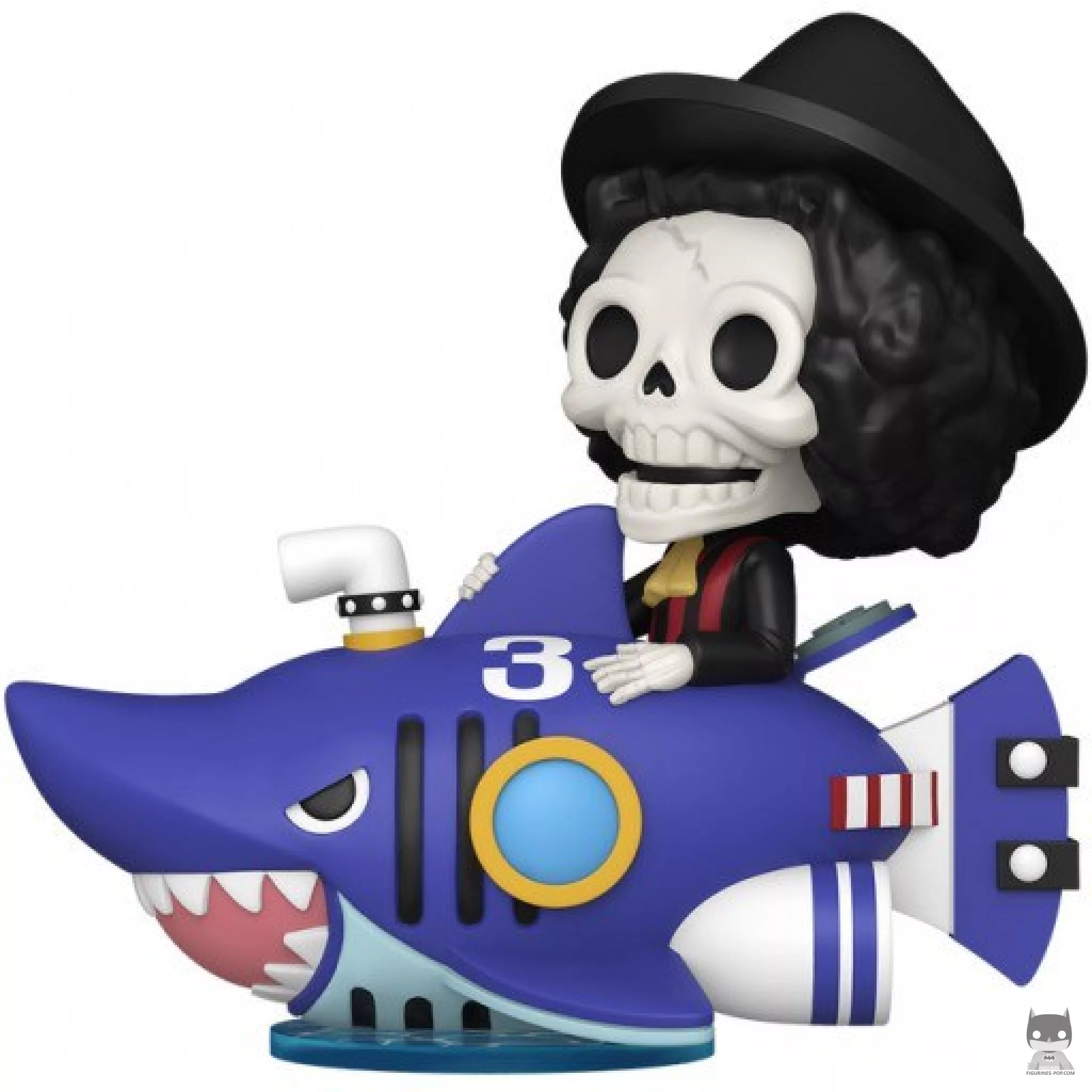 Figura Funko Pop! Brook con el Shark Submerge (One Piece)