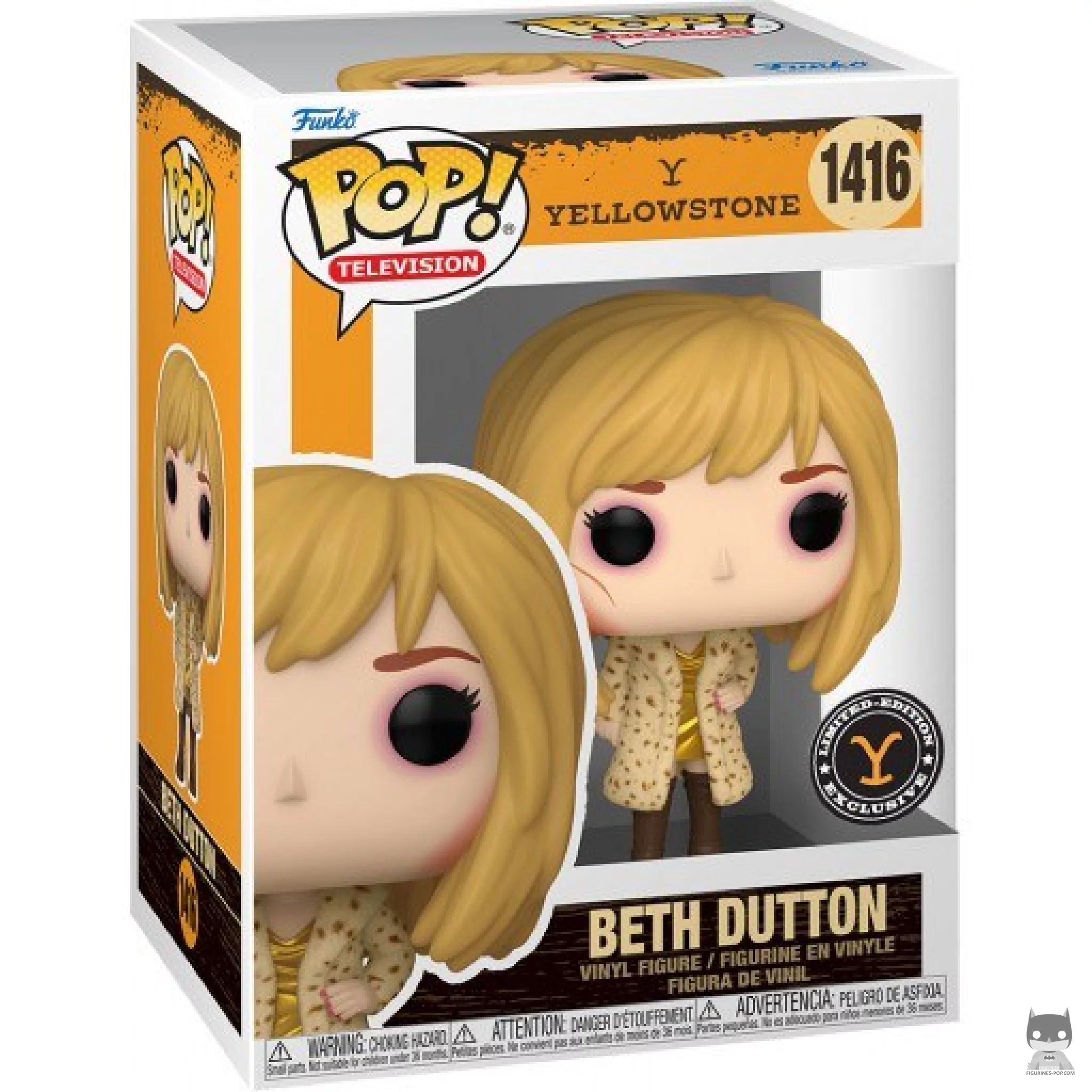 Figura Funko Pop! Beth Dutton en su caja