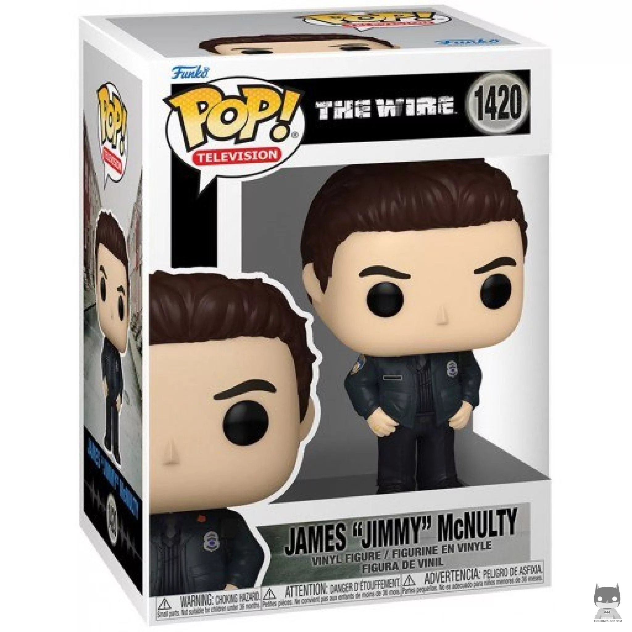 Figura Funko Pop! James "Jimmy" McNulty en su caja