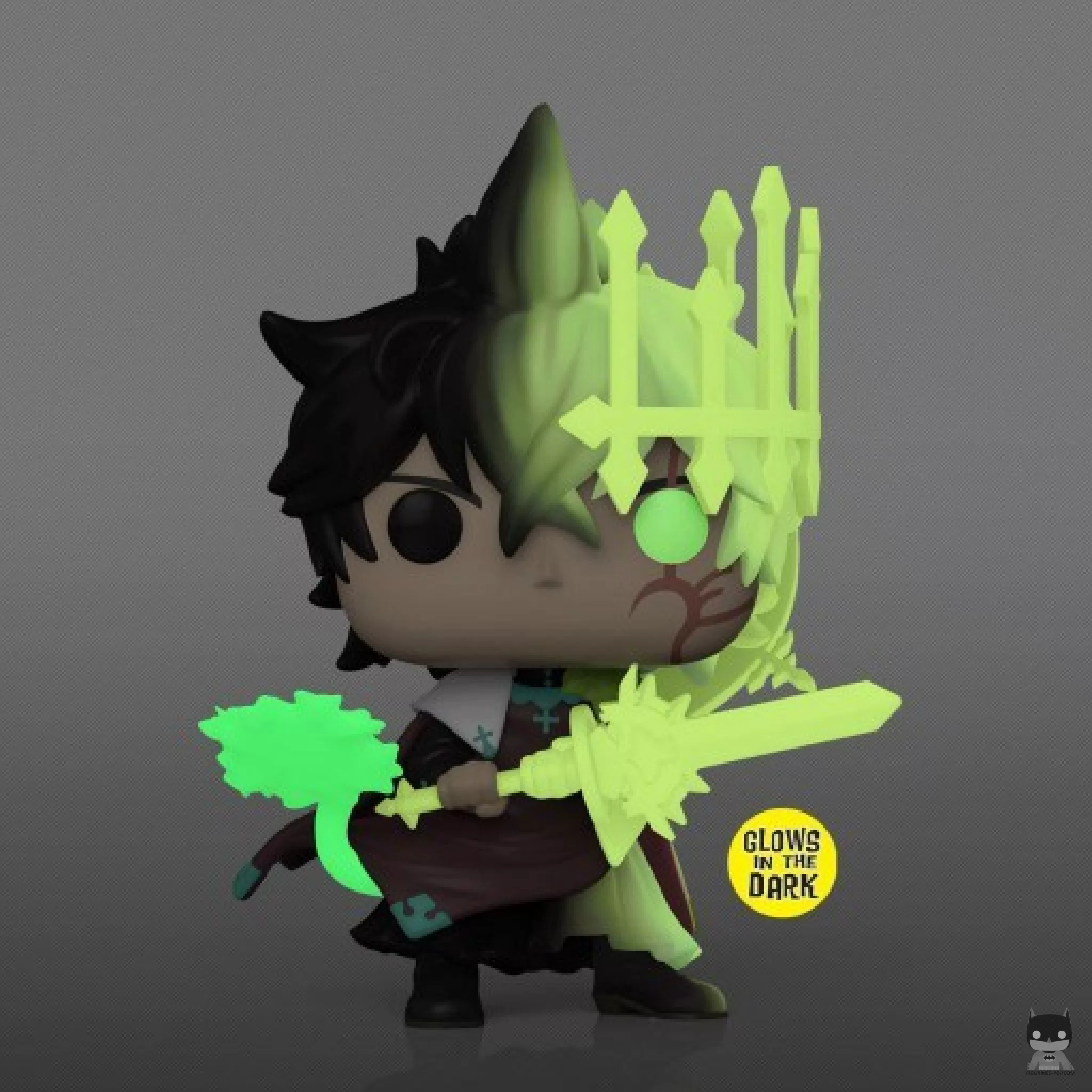 Figura Funko Pop! Yuno (Espíritu de Céfiro) (Brilla en la oscuridad) (Black Clover)
