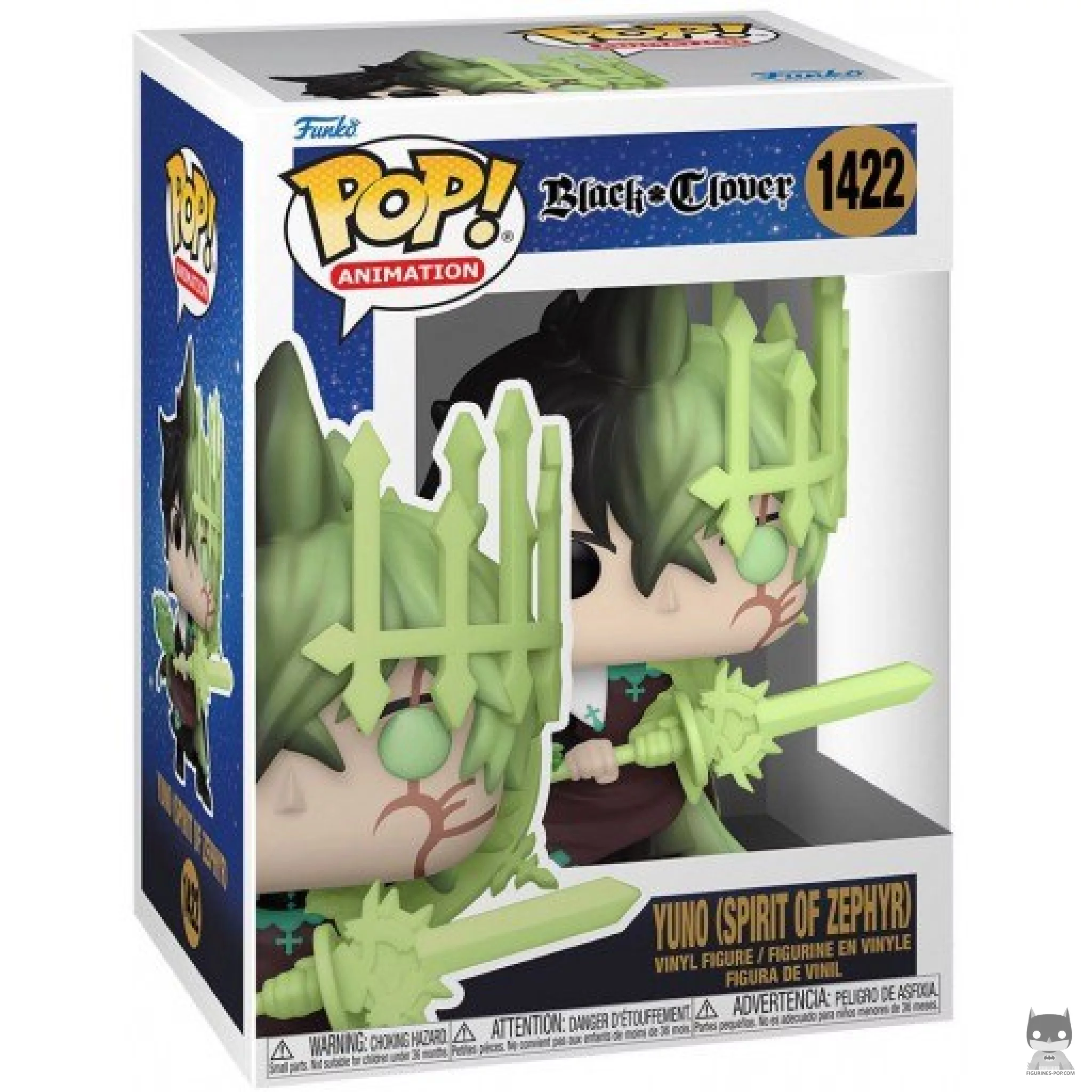 Figura Funko Pop! Yuno (Espíritu de Céfiro) en su caja