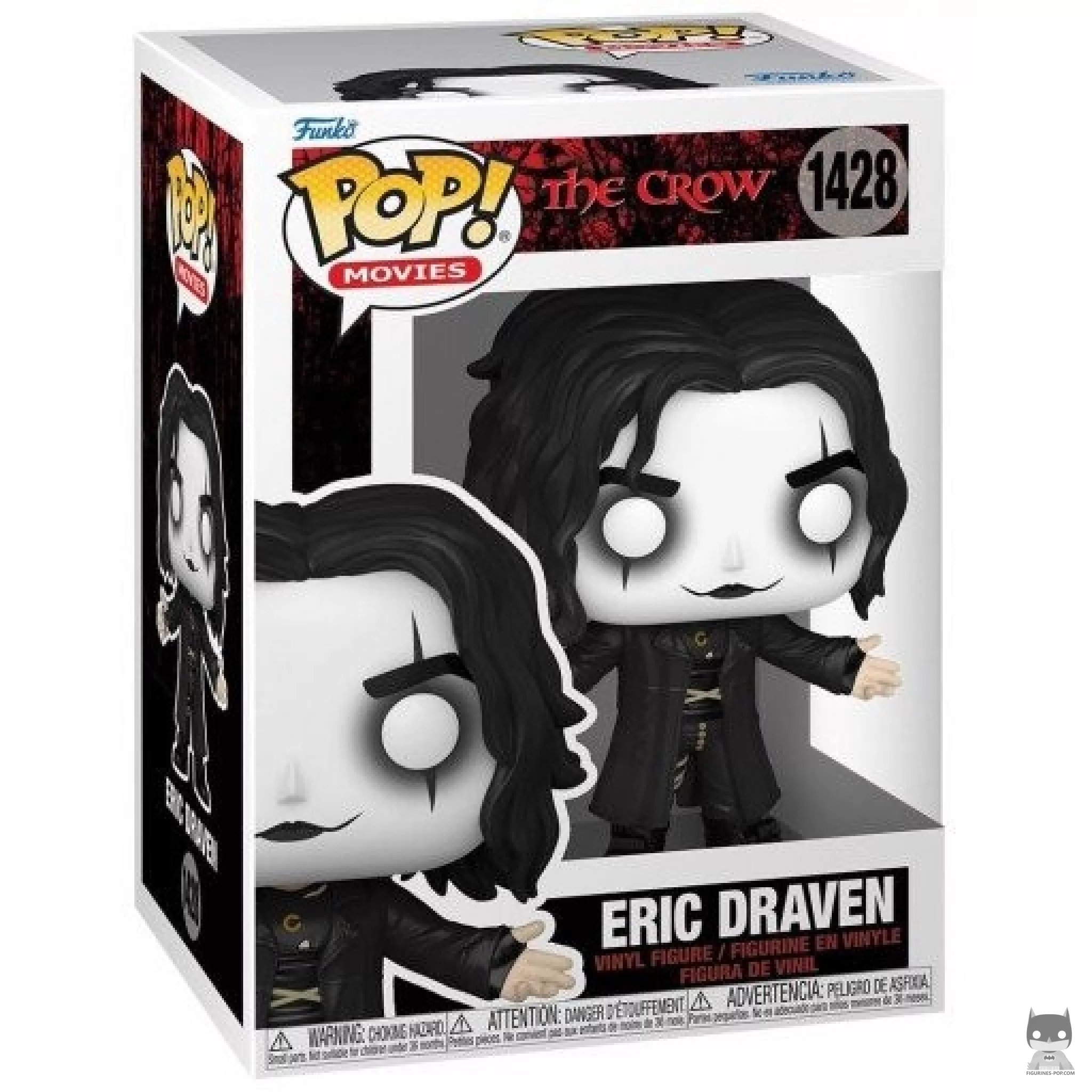 Figura Funko Pop! Eric Draven en su caja