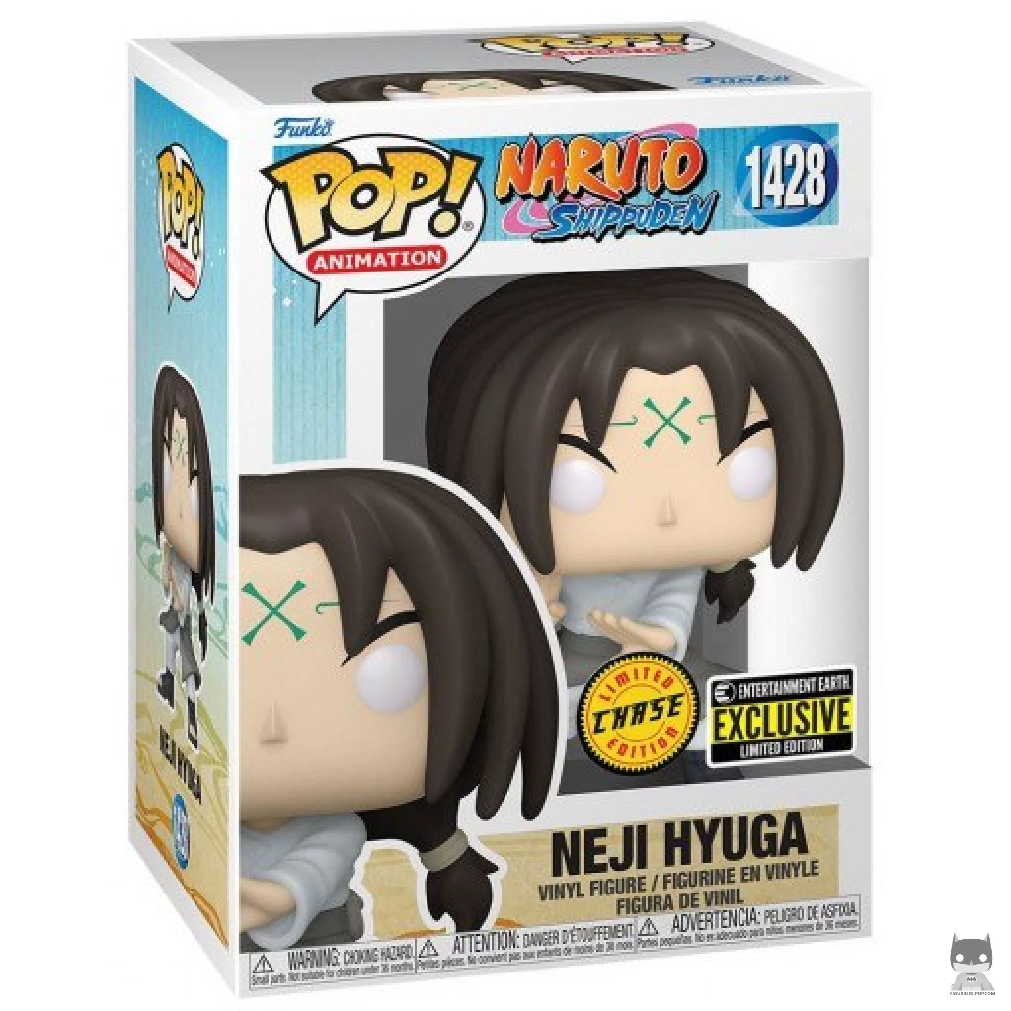 Figura Funko Pop! Neji Hyûga (Chase) en su caja