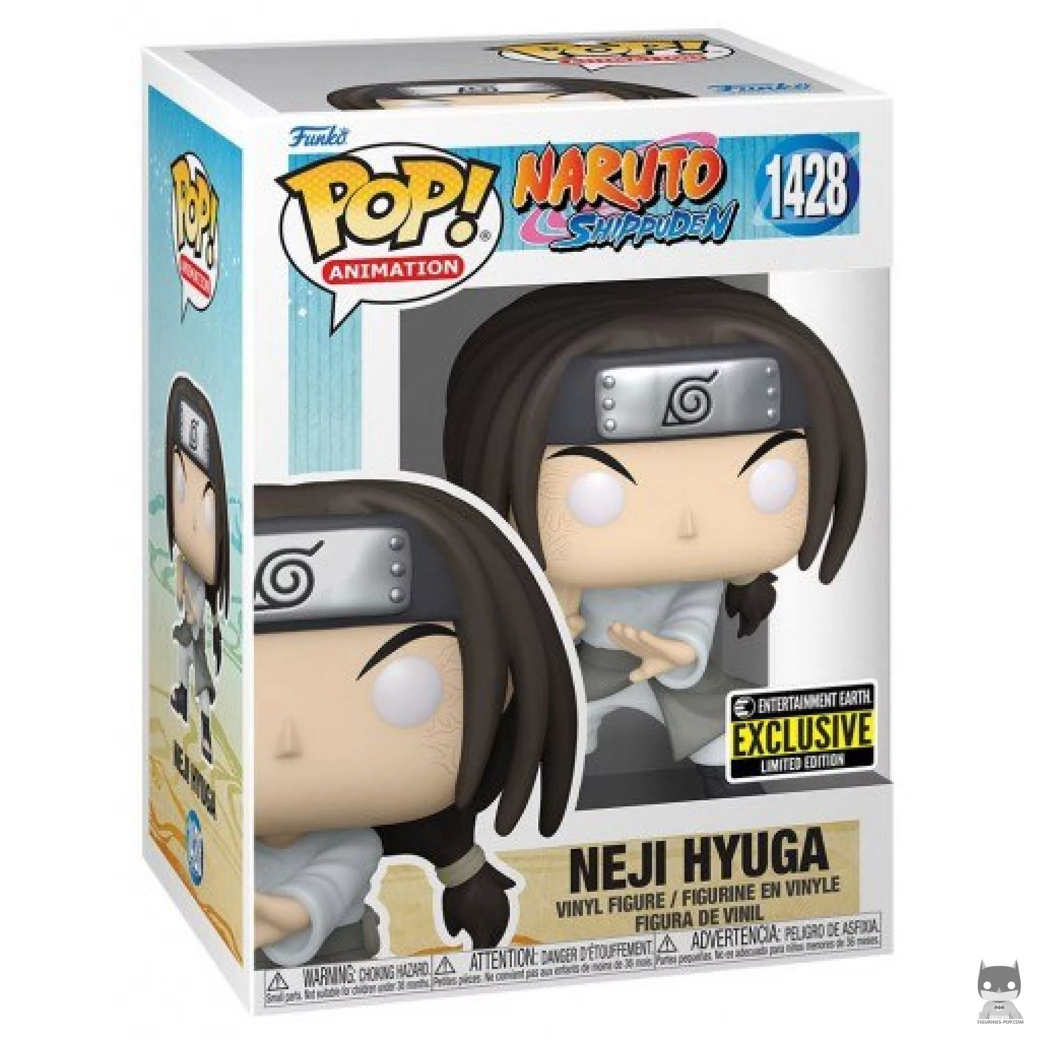 Figura Funko Pop! Neji Hyûga en su caja
