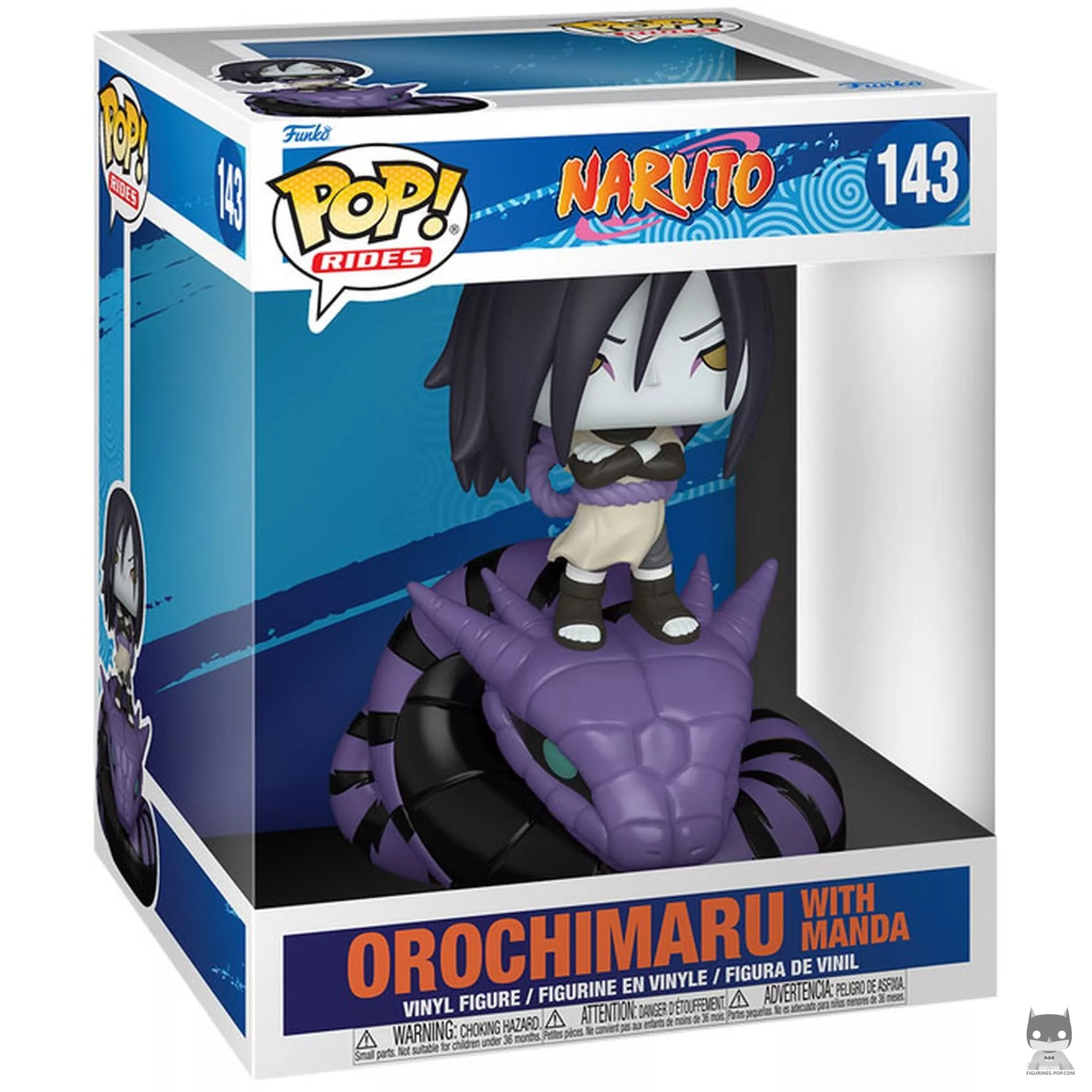 Figura Funko Pop! Orochimaru con Manda en su caja