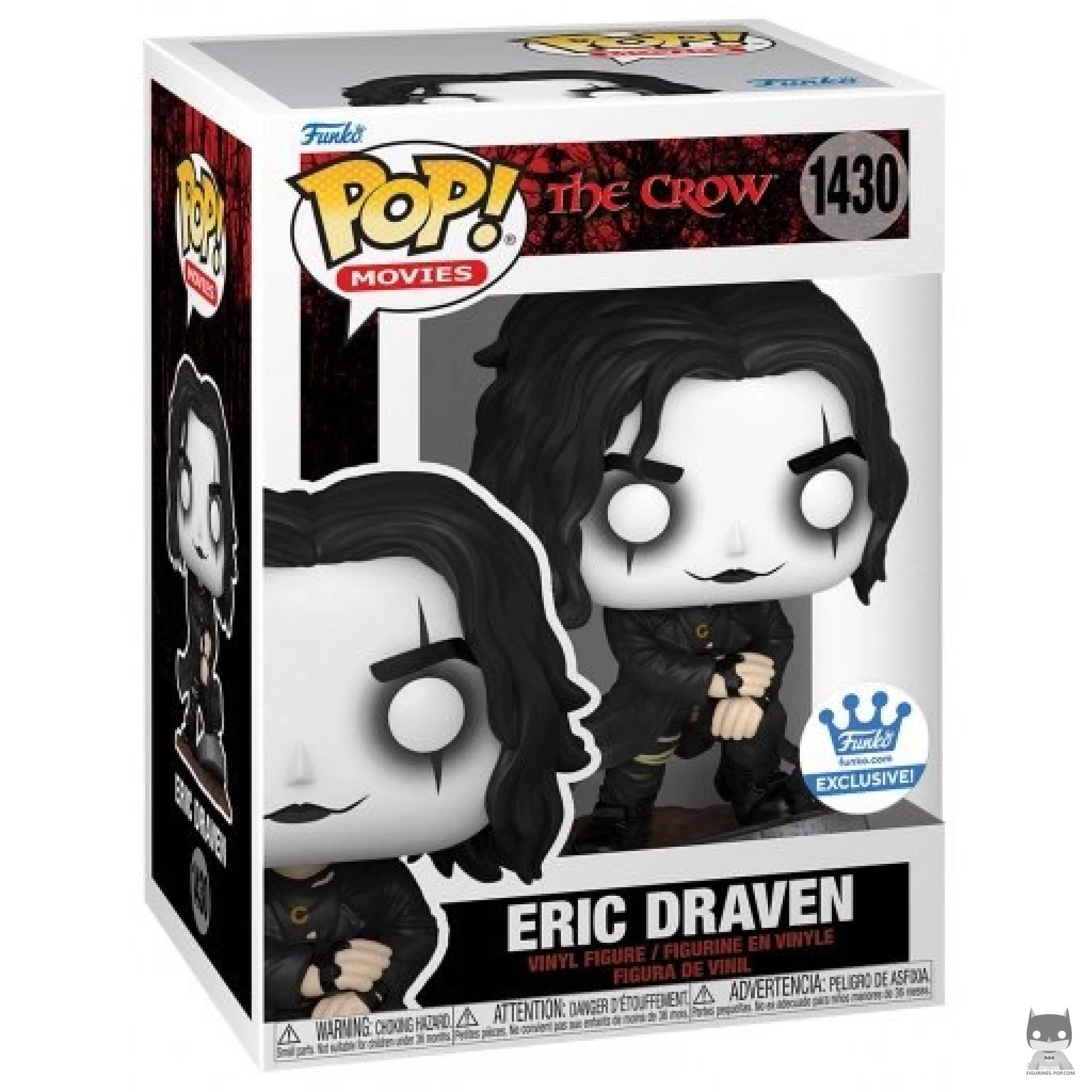 Figura Funko Pop! Eric Draven en su caja