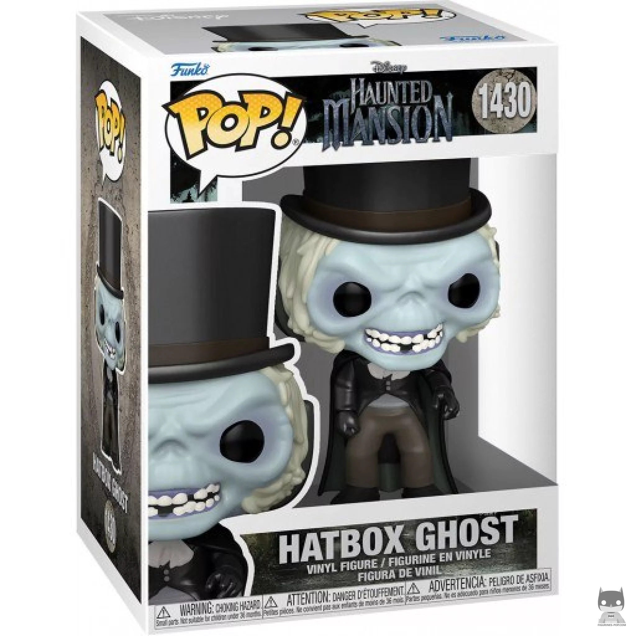 Figura Funko Pop! Hatbox Ghost en su caja