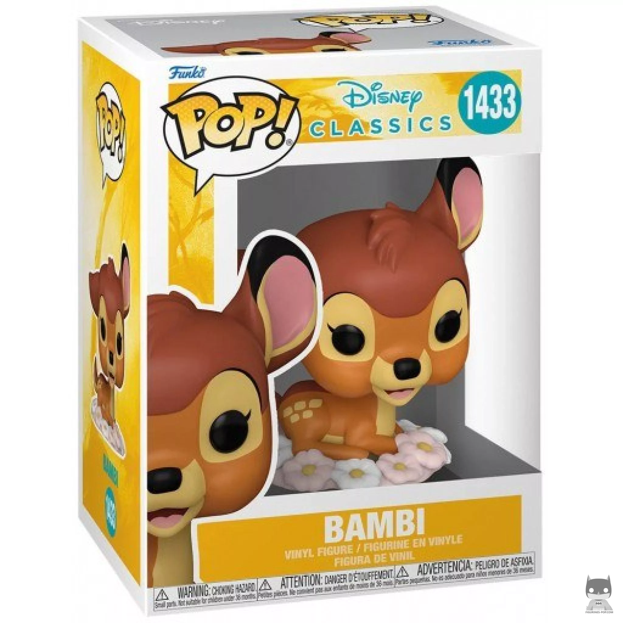 Figura Funko Pop! Bambi (80.º aniversario) en su caja