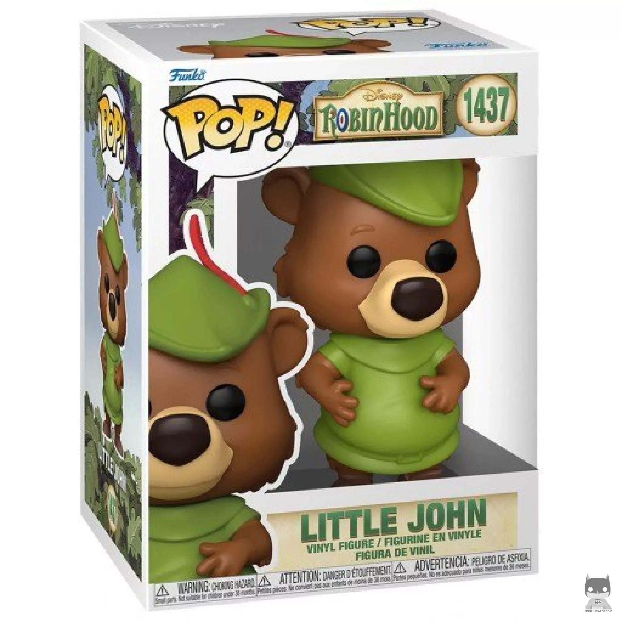 Figura Funko Pop! Little John en su caja