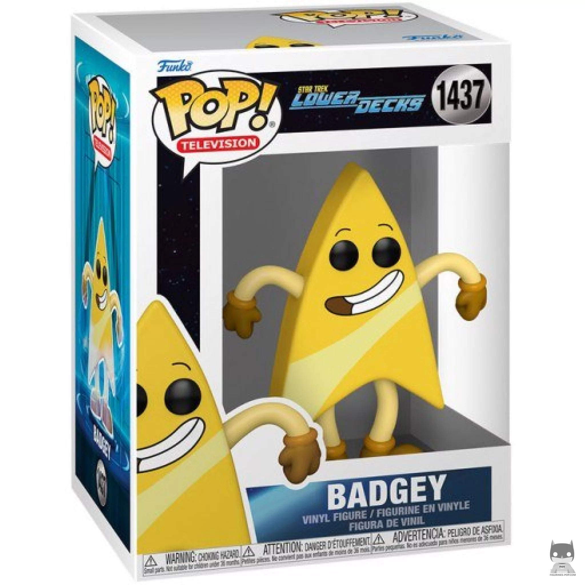 Figura Funko Pop! Badgey en su caja