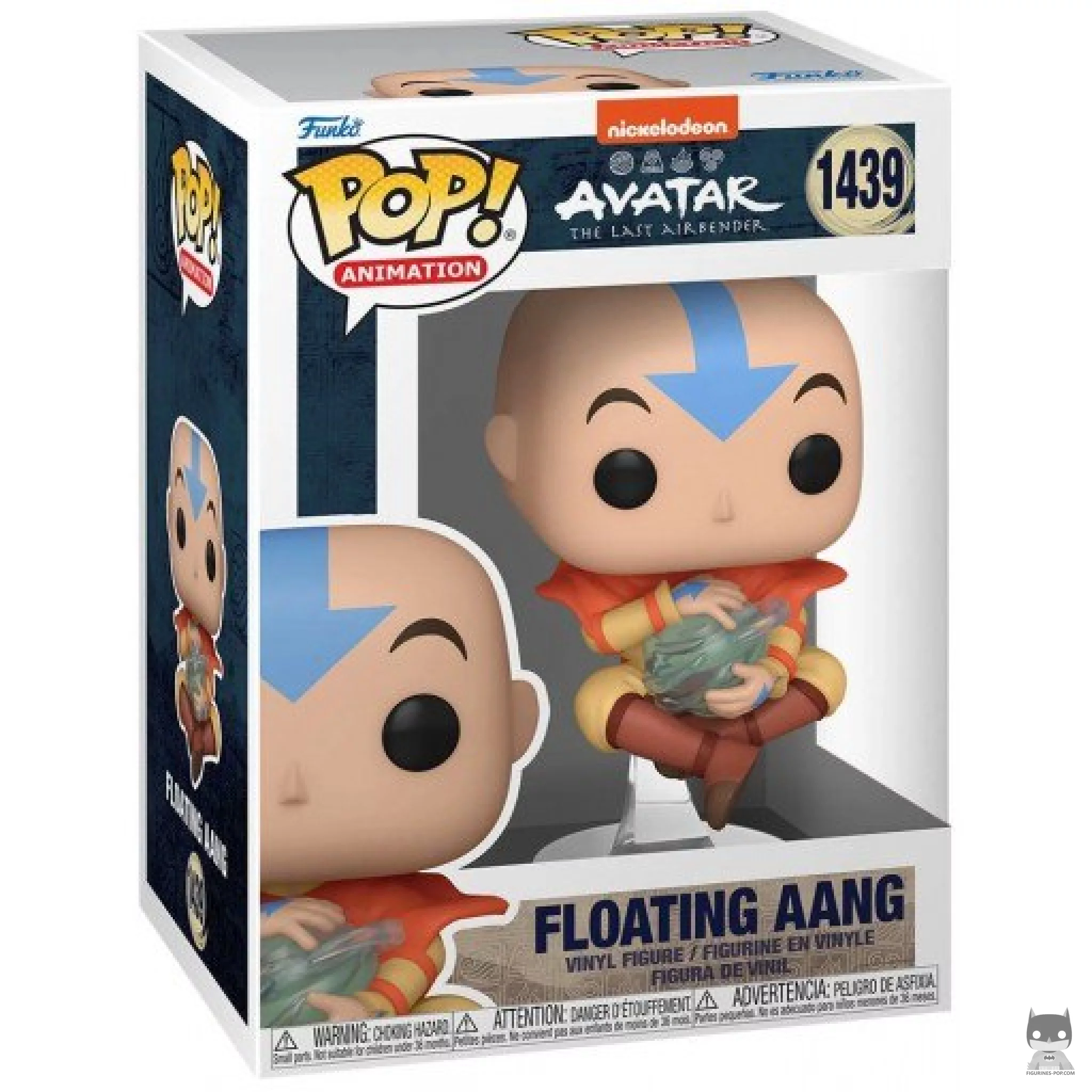 Figura Funko Pop! Aang flotando en su caja