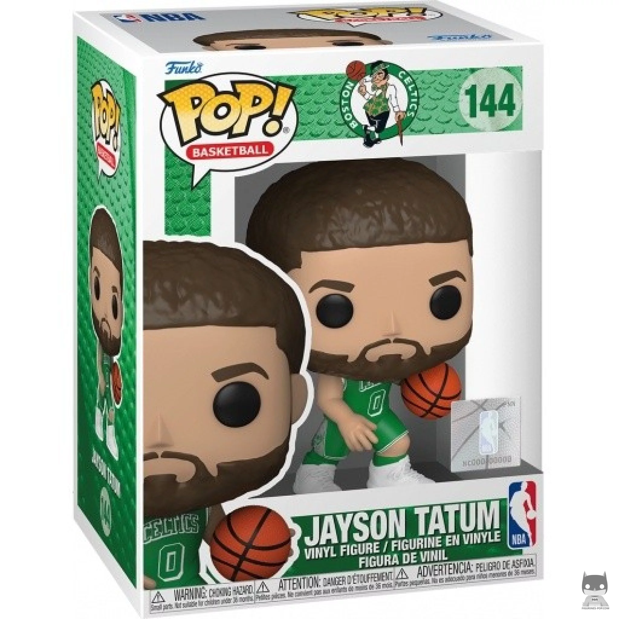 Figura Funko Pop! Jayson Tatum en su caja