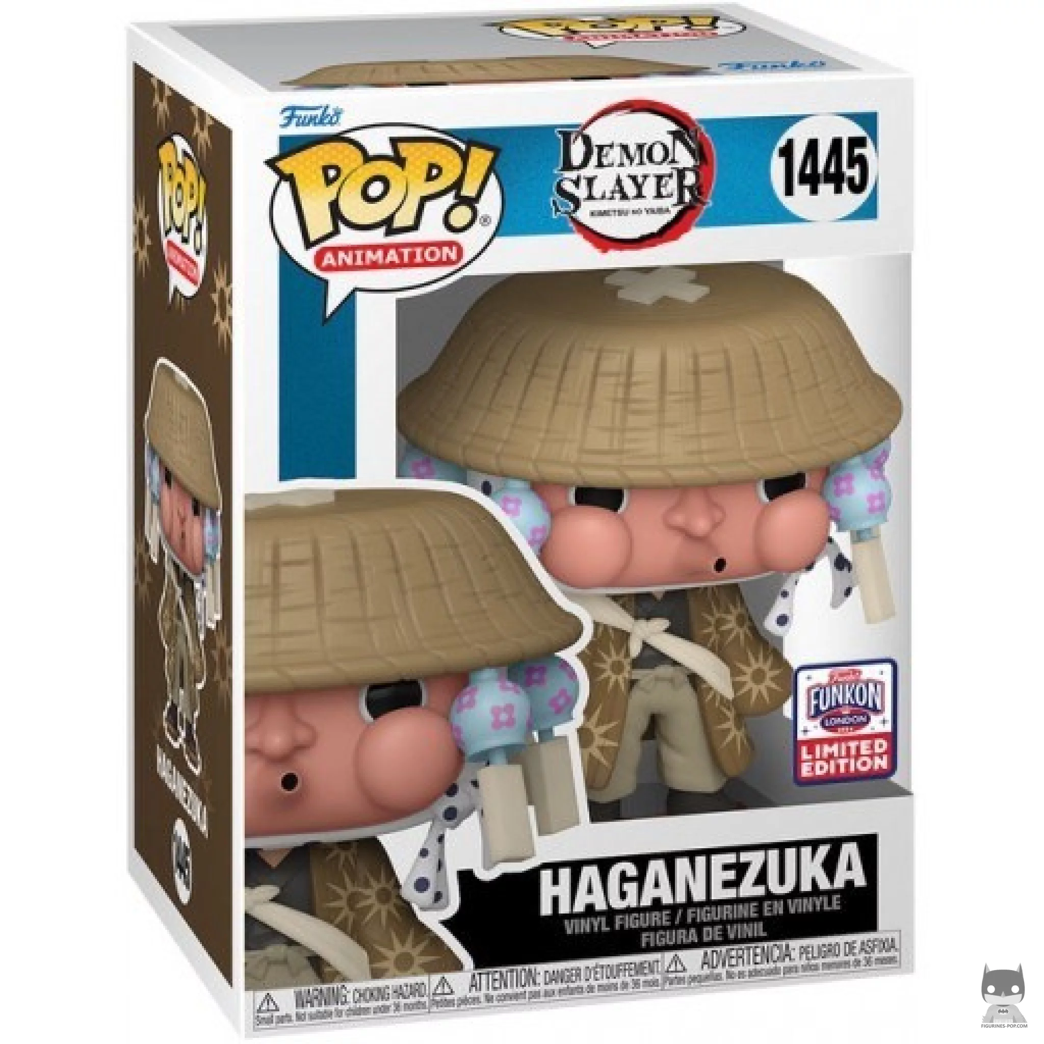 Figura Funko Pop! Haganezuka con sombrero en su caja