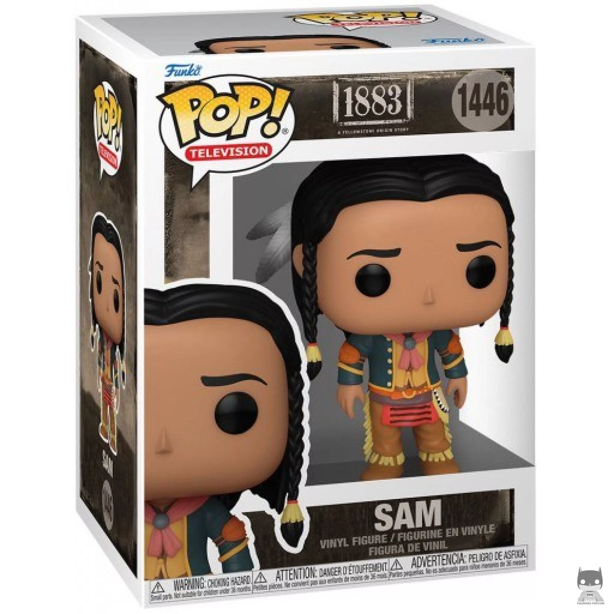 Figura Funko Pop! Sam en su caja