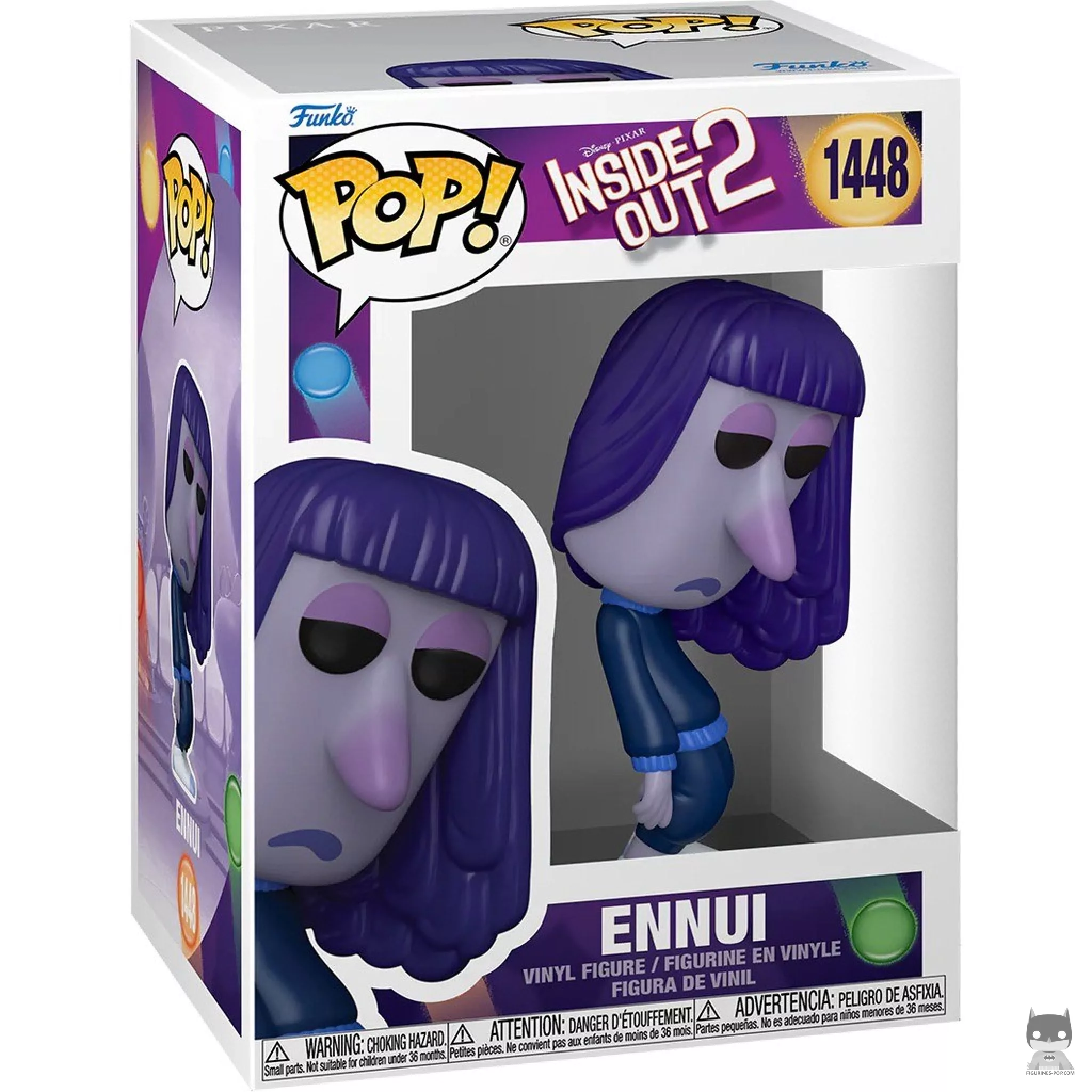 Figura Funko Pop! Ennui en su caja