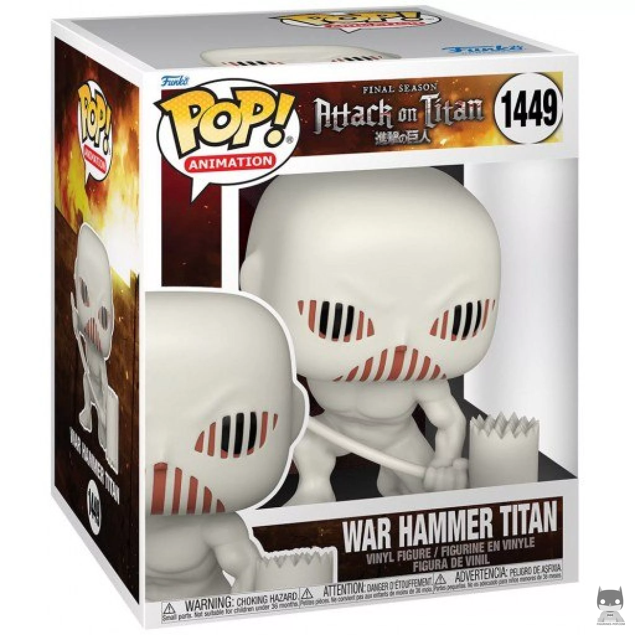 Figura Funko Pop! Titán Martillo de Guerra en su caja