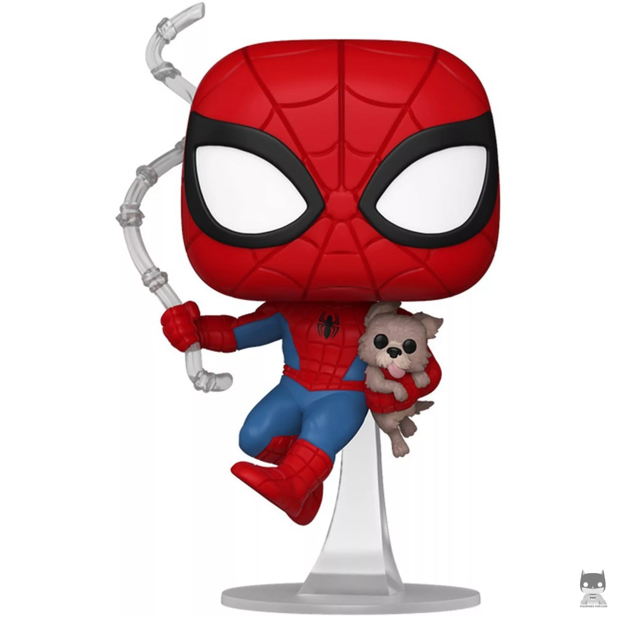 Figura Funko Pop! Spider-Man con Sandwich el perro (Marvel Comics)