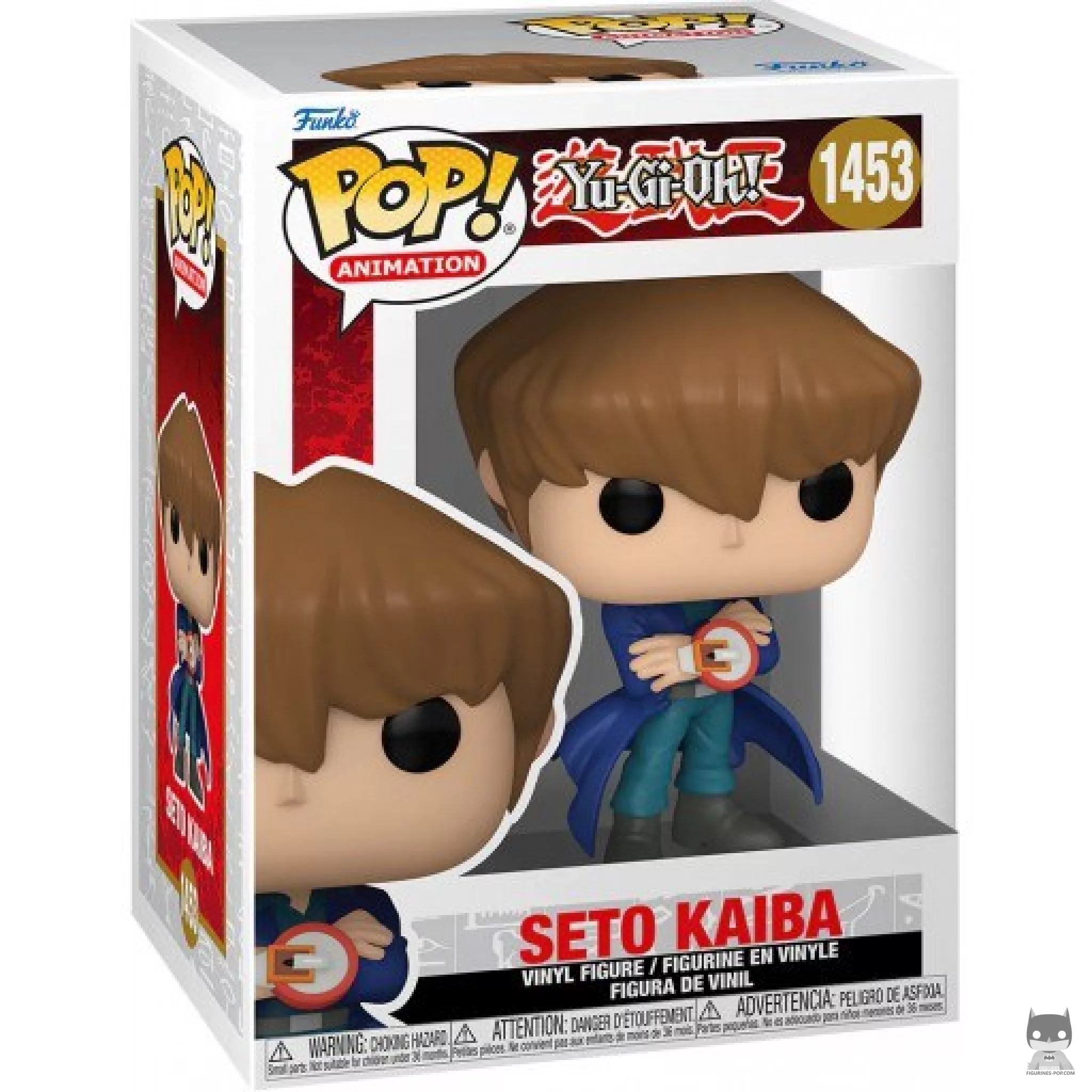 Figura Funko Pop! Seto Kaiba en su caja