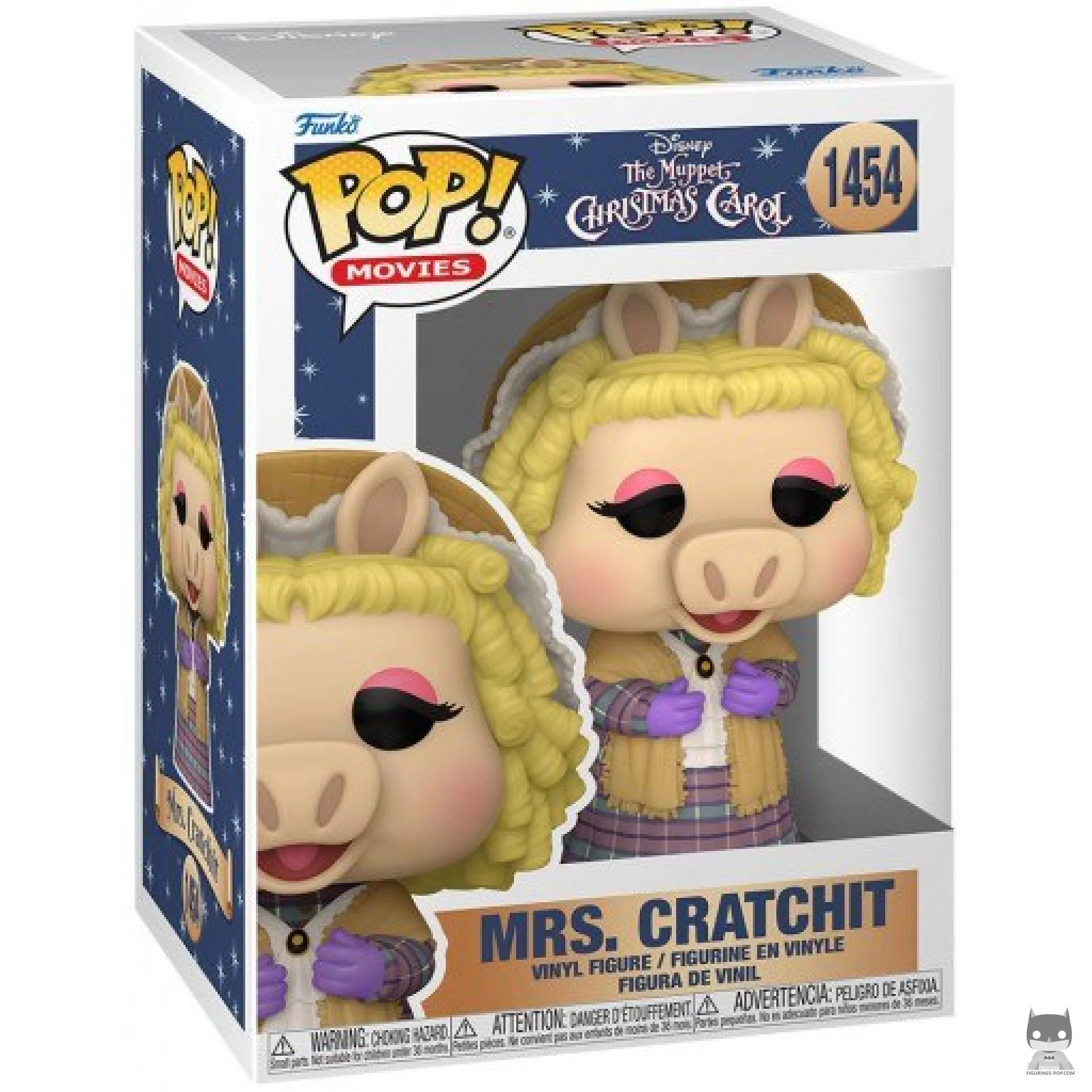 Figura Funko Pop! Señora Cratchit en su caja