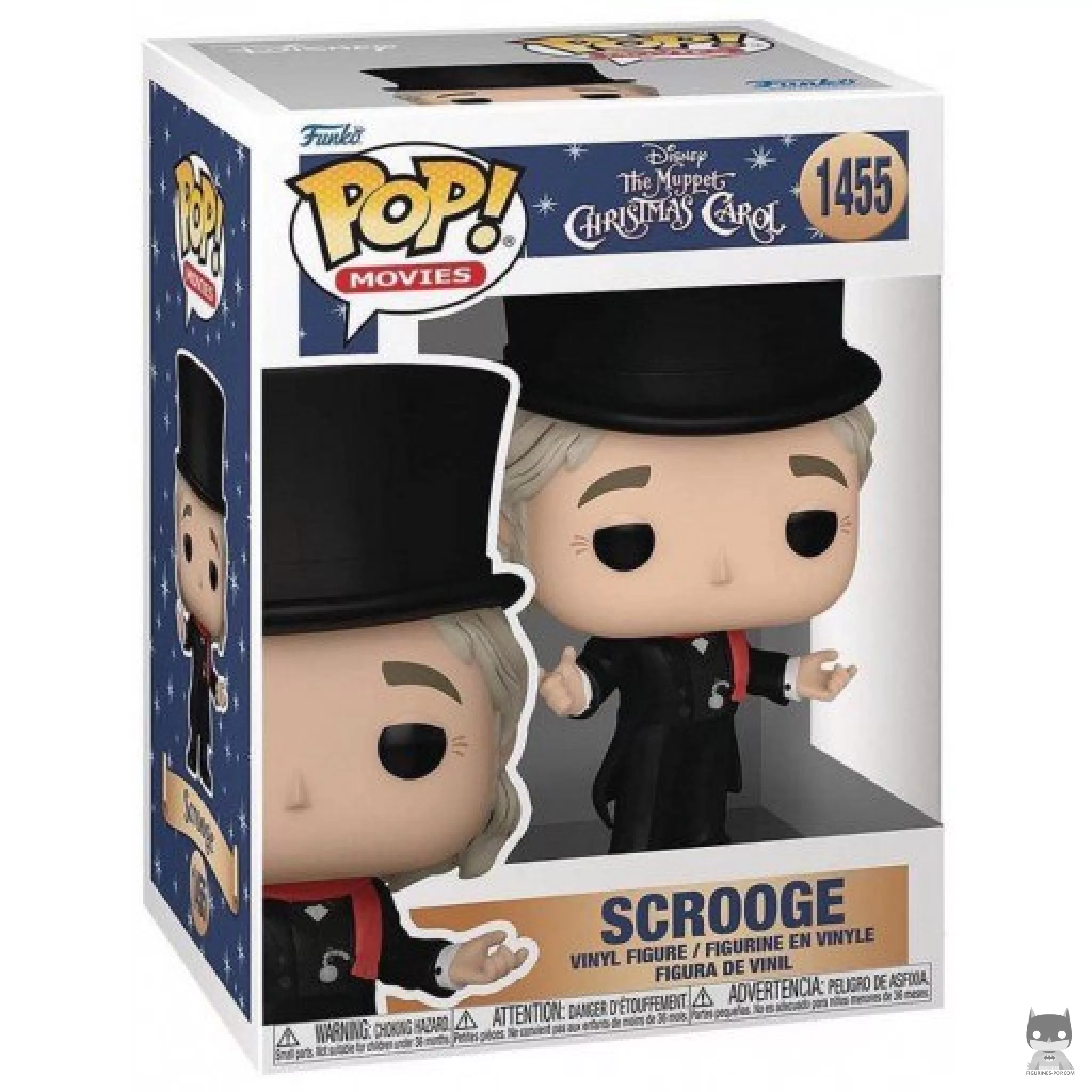 Figura Funko Pop! Scrooge en su caja