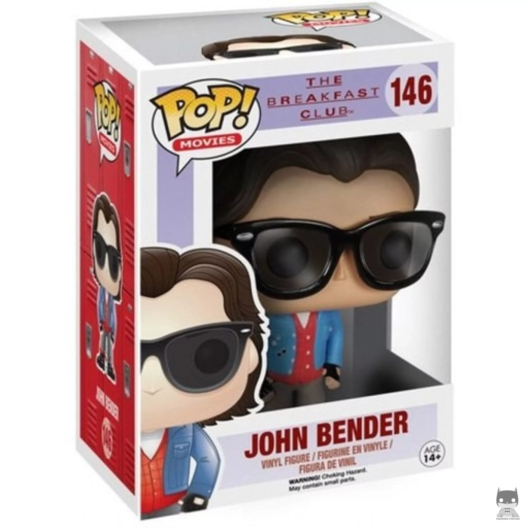 Figura Funko Pop! John Bender en su caja