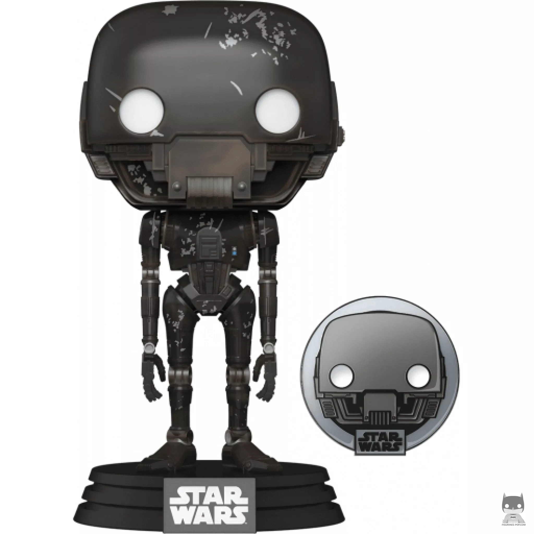 Figura Funko Pop! K-2SO en Jedha (Rogue One: Una historia de Star Wars)
