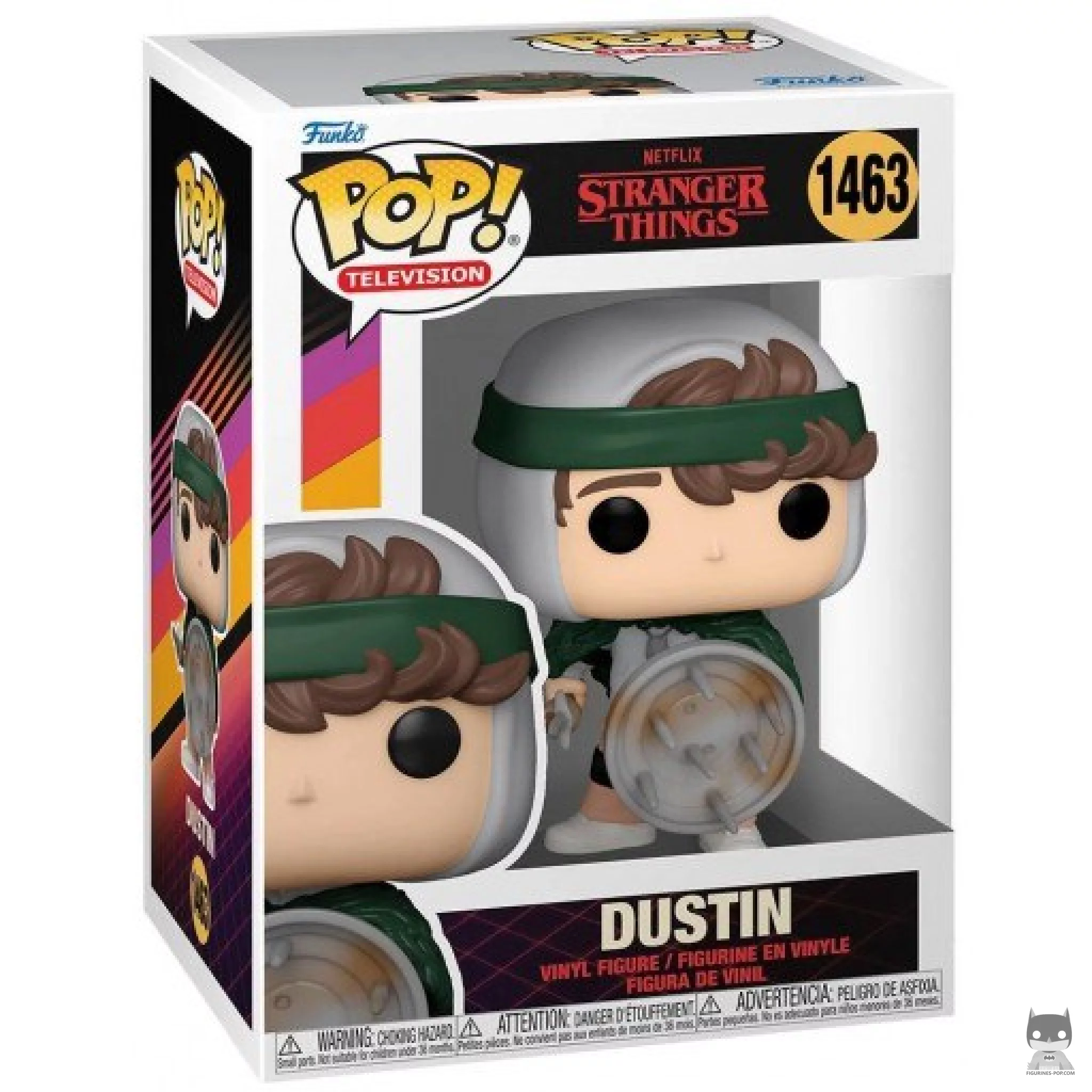 Figura Funko Pop! Dustin en su caja