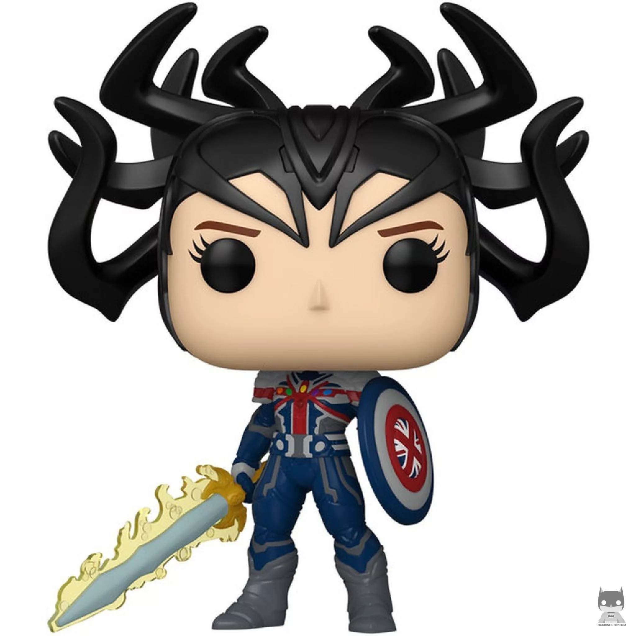 Figura Funko Pop! Capitana Carter del Infinito (¿Qué pasaría si...?)