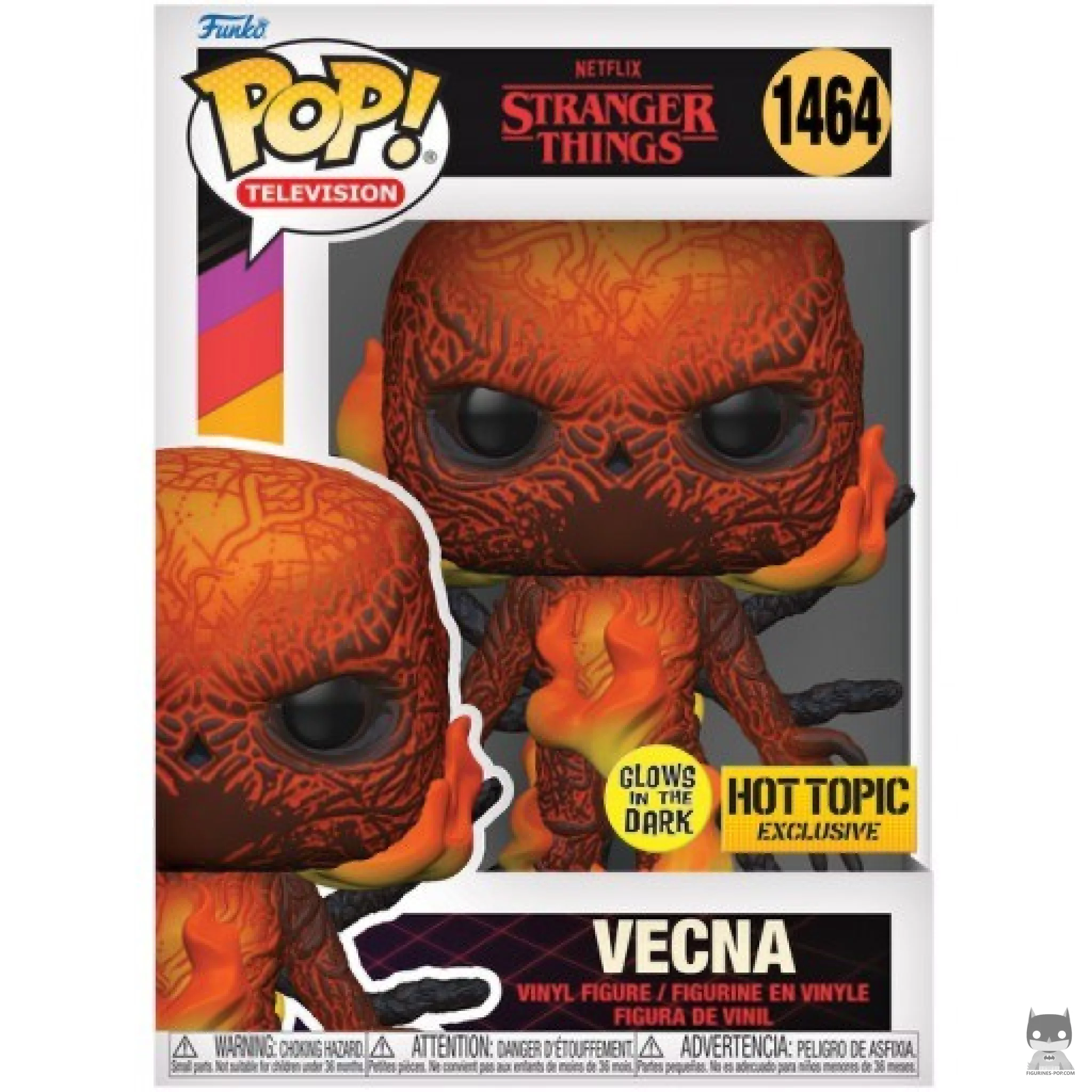 Figura Funko Pop! Vecna (Brilla en la oscuridad) en su caja