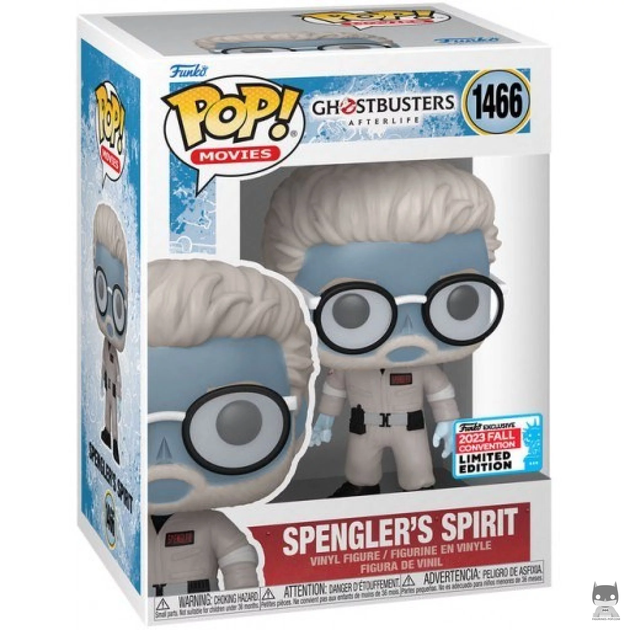 Figura Funko Pop! El espíritu de Spengler en su caja