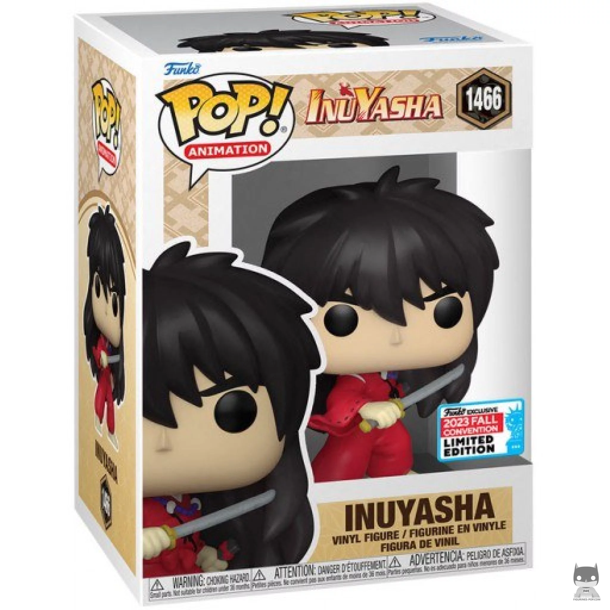 Figura Funko Pop! Inuyasha en su caja