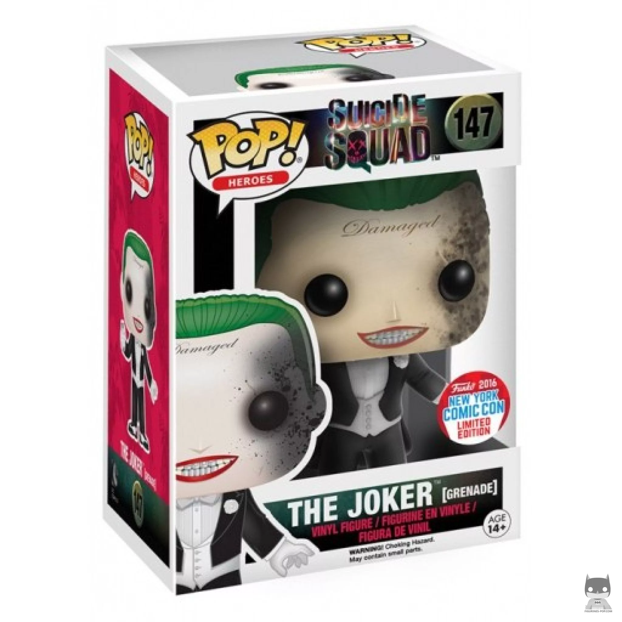 Figura Funko Pop! Joker en su caja